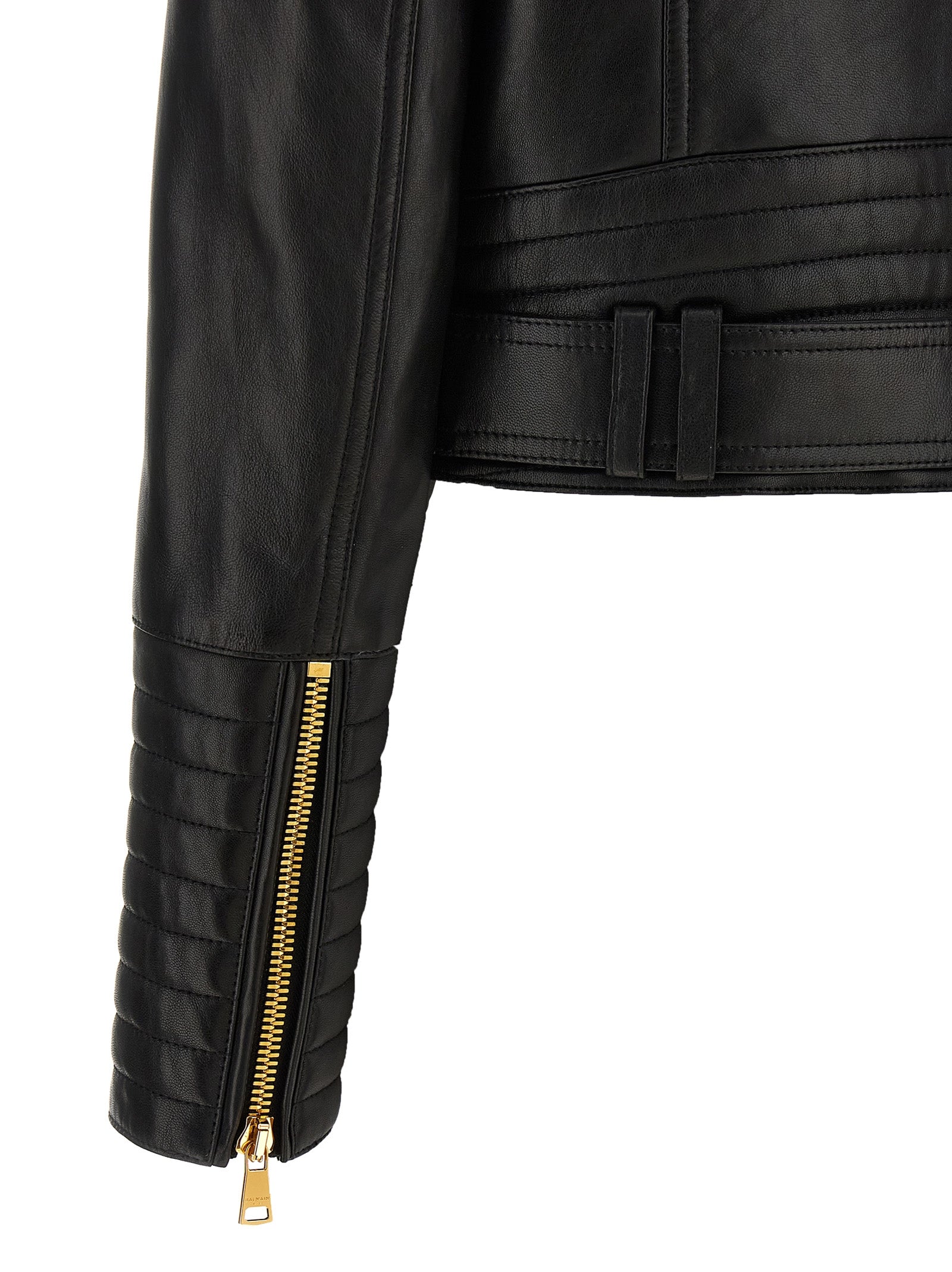 Balmain Women's Leather Jacket