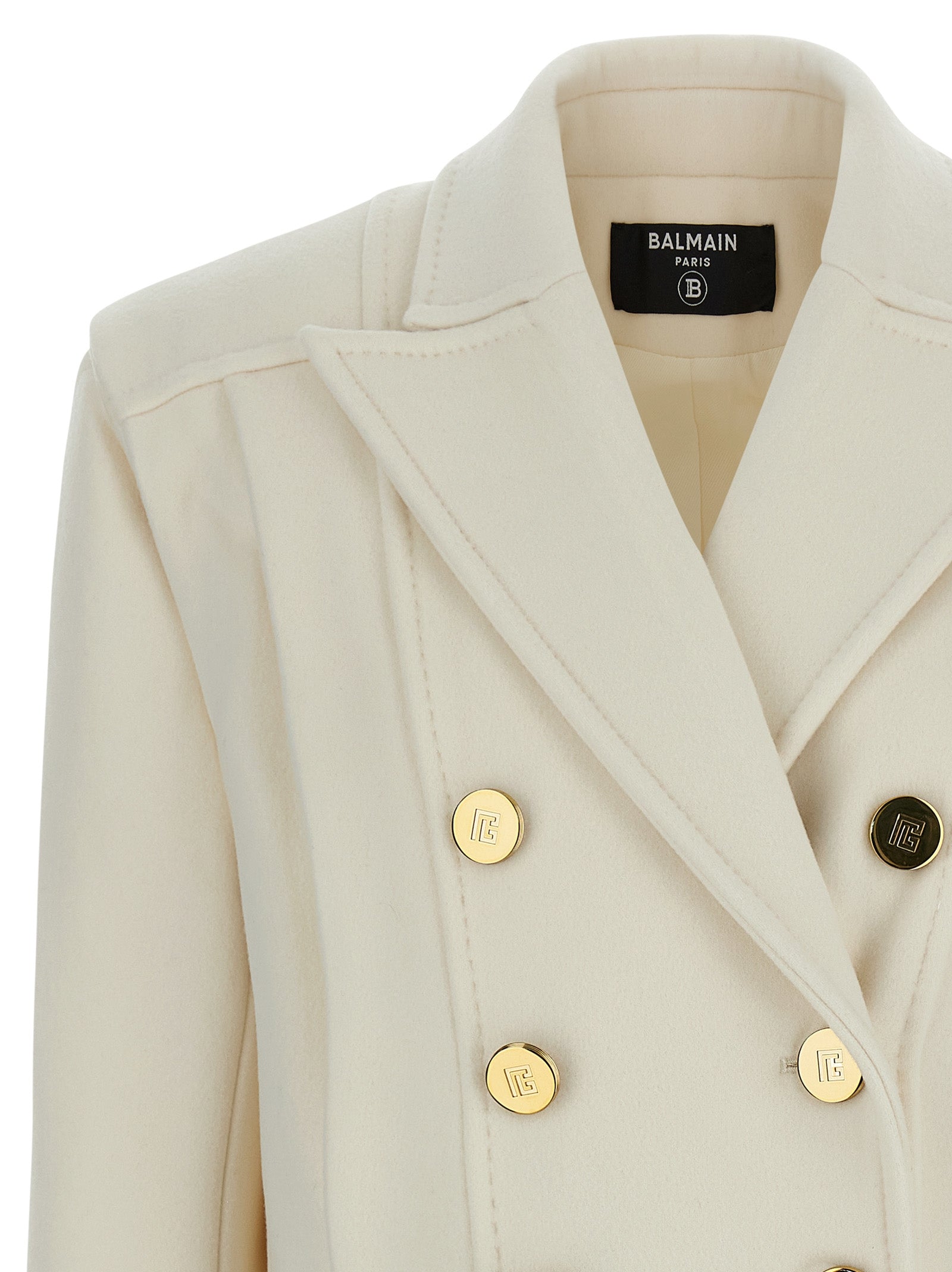 Balmain Women's Double-Breasted Coat