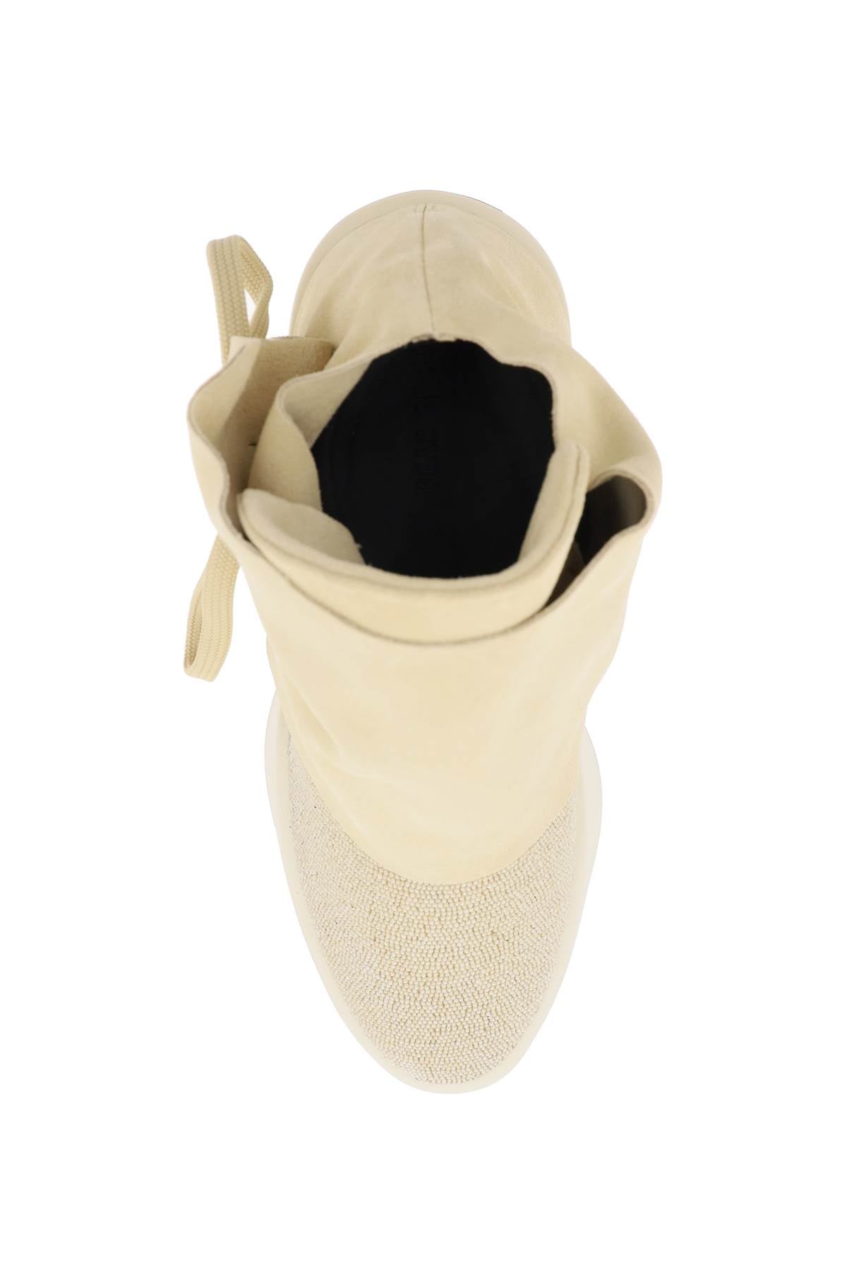 Fear Of God Men's Mid-Top Suede And Bead Sneakers.