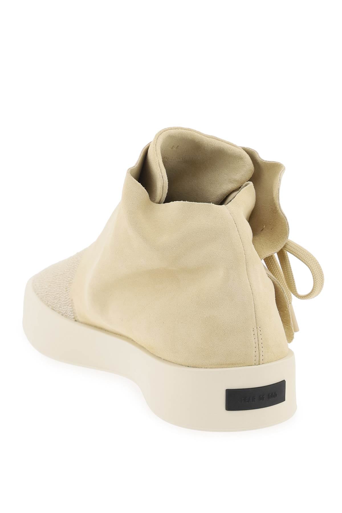 Fear Of God Men's Mid-Top Suede And Bead Sneakers.