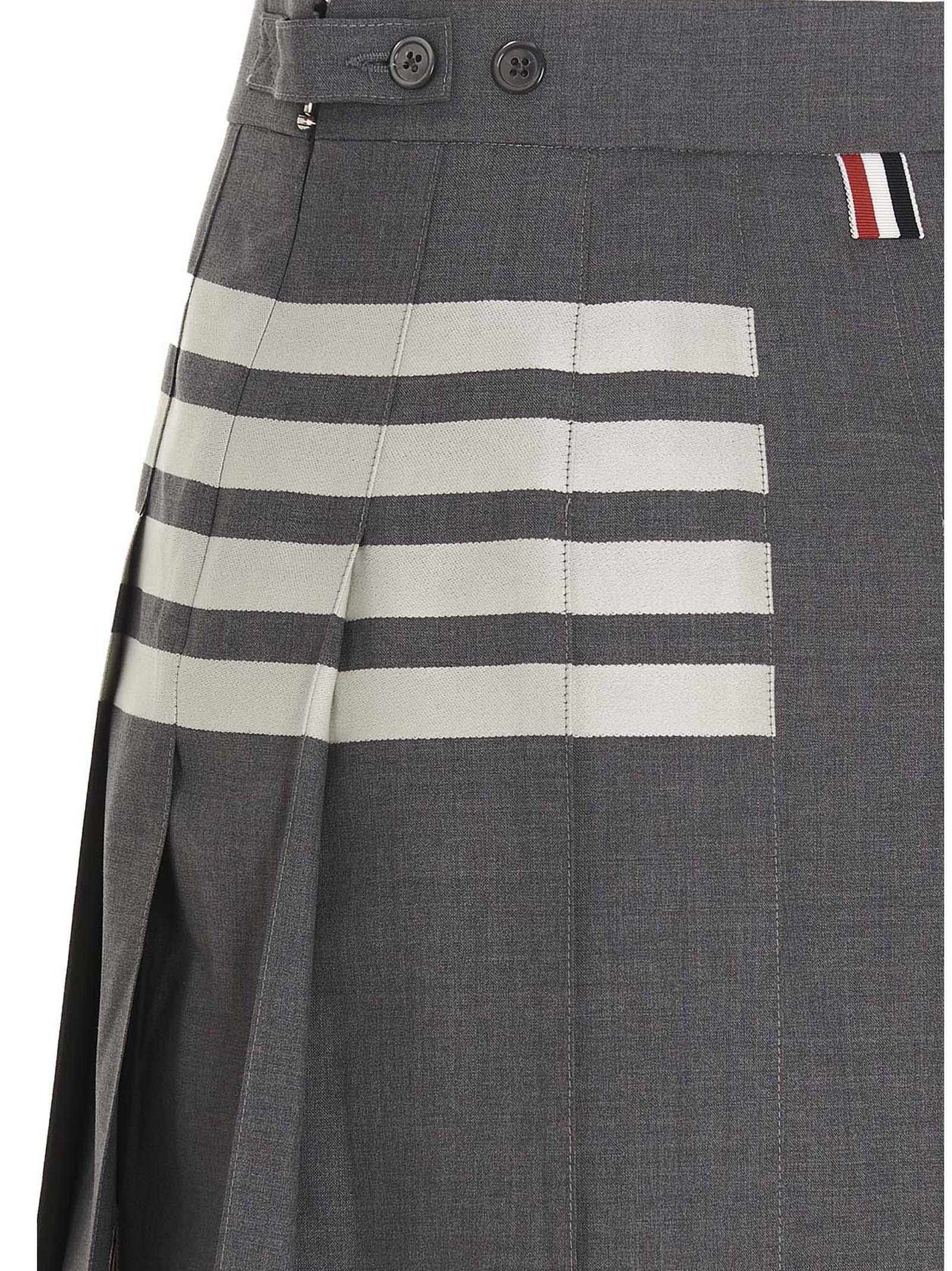 Thom Browne Women's 4 Bar’ Skirt
