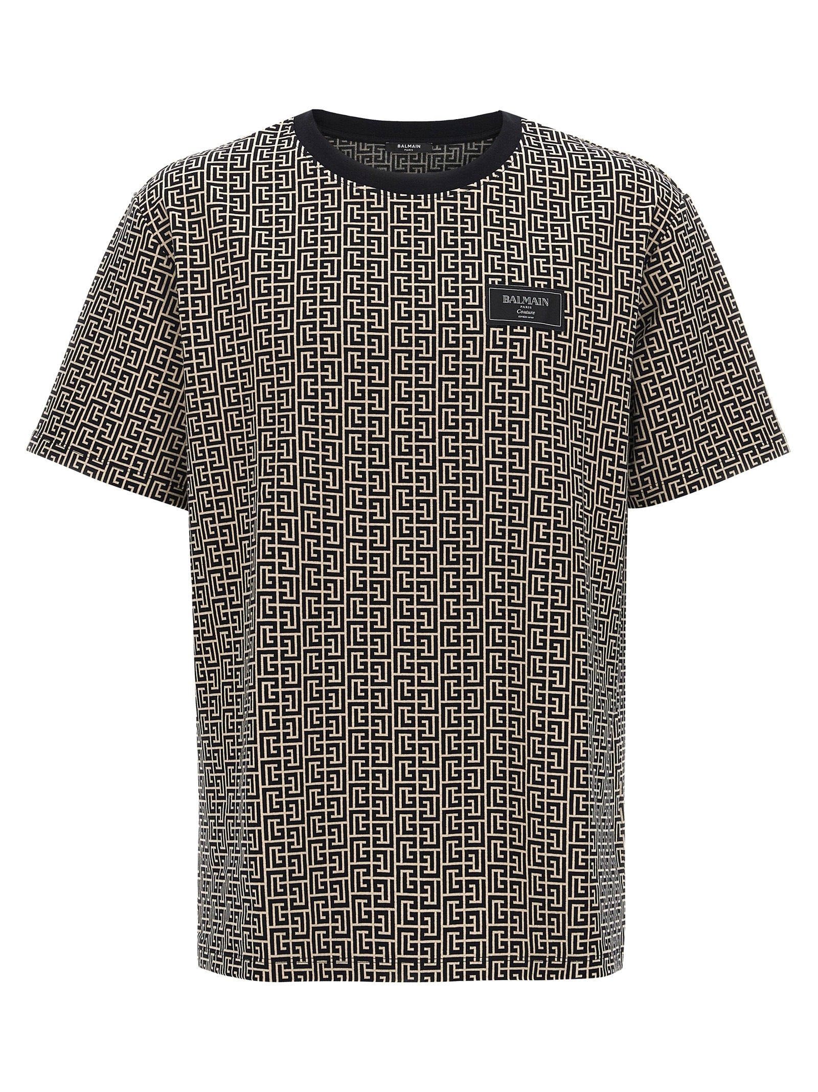 Balmain Men's Monogram Couture T-Shirt