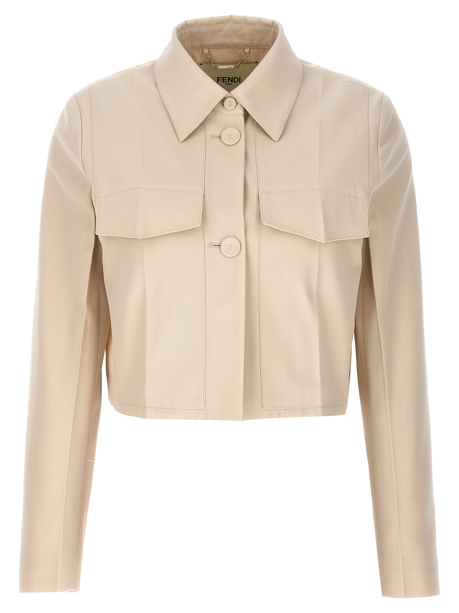 Fendi Women's Tailored Crop Jacket