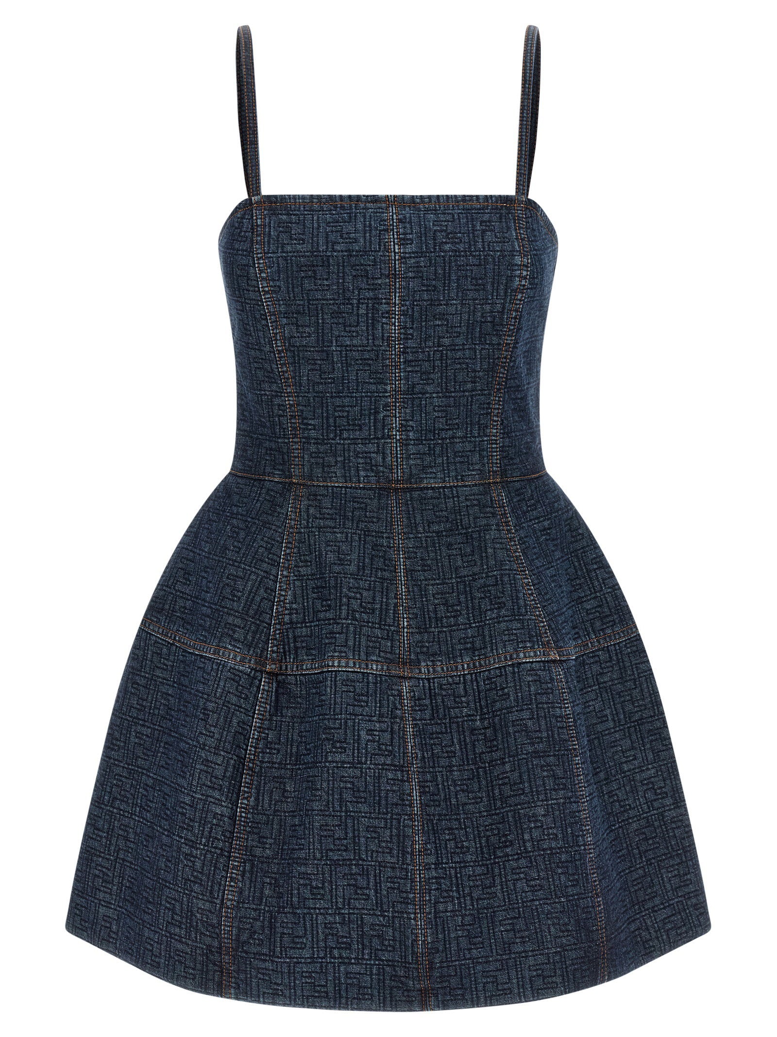 Fendi Women's Ff Denim Dress
