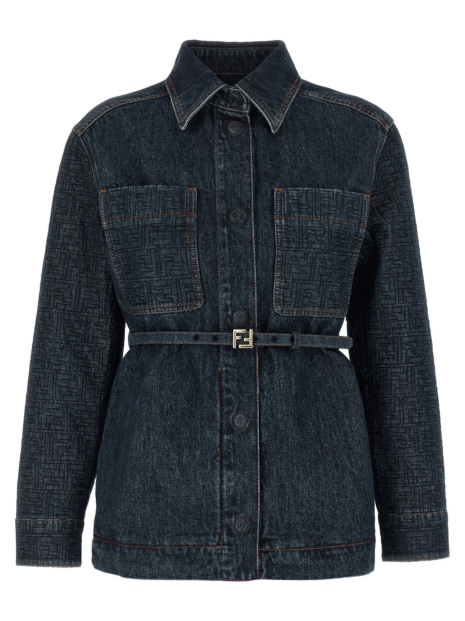 Fendi Women's Ff Denim Jacket