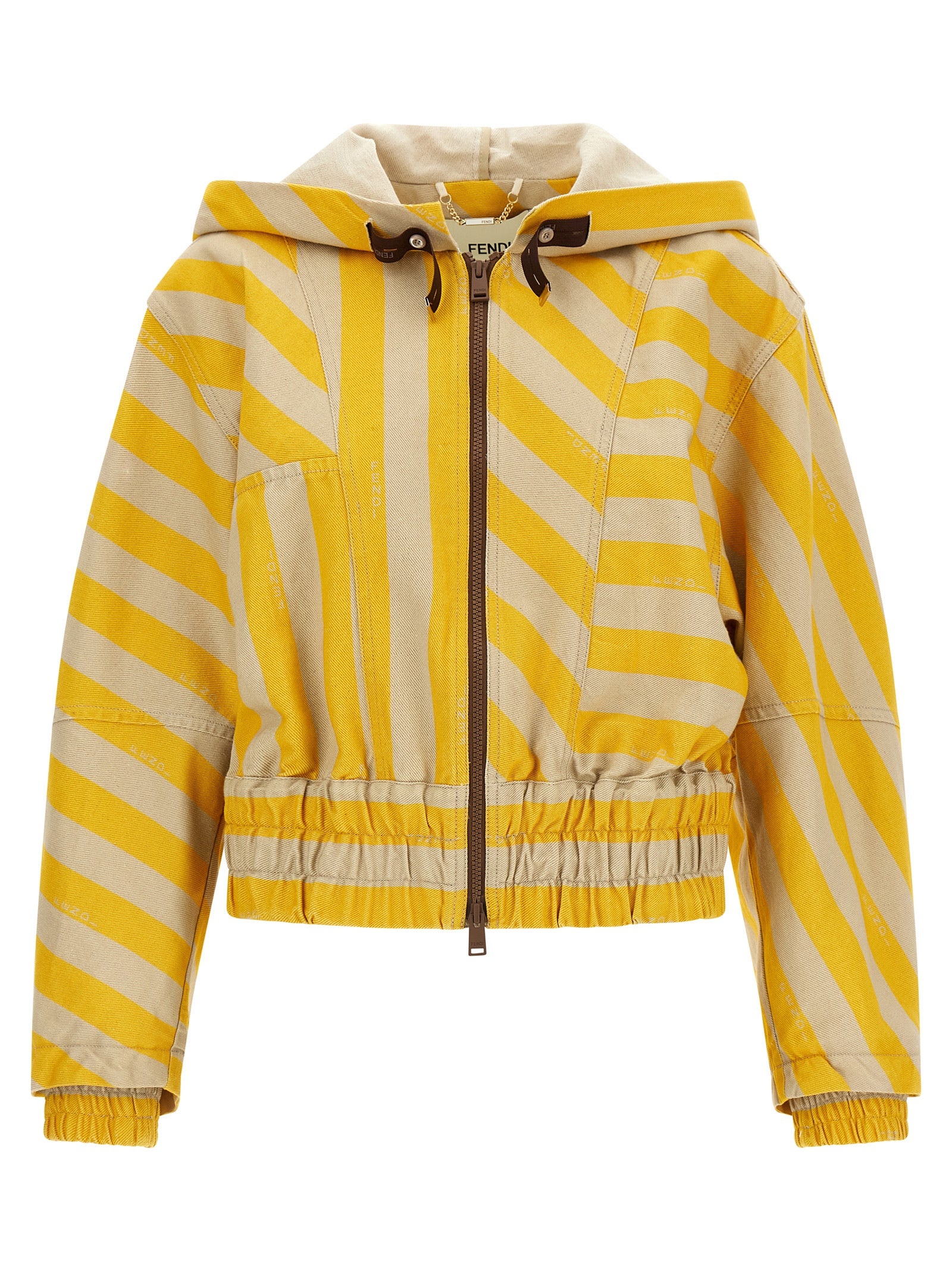 Fendi Women's Pequin Striped Jacket