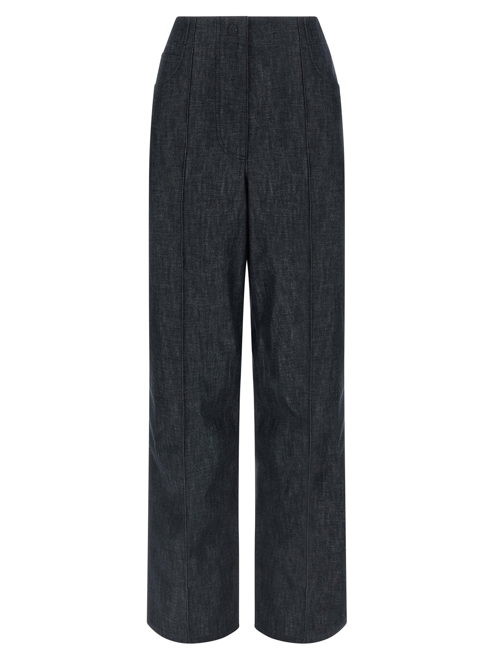 Fendi Women's Roma Patch Jeans