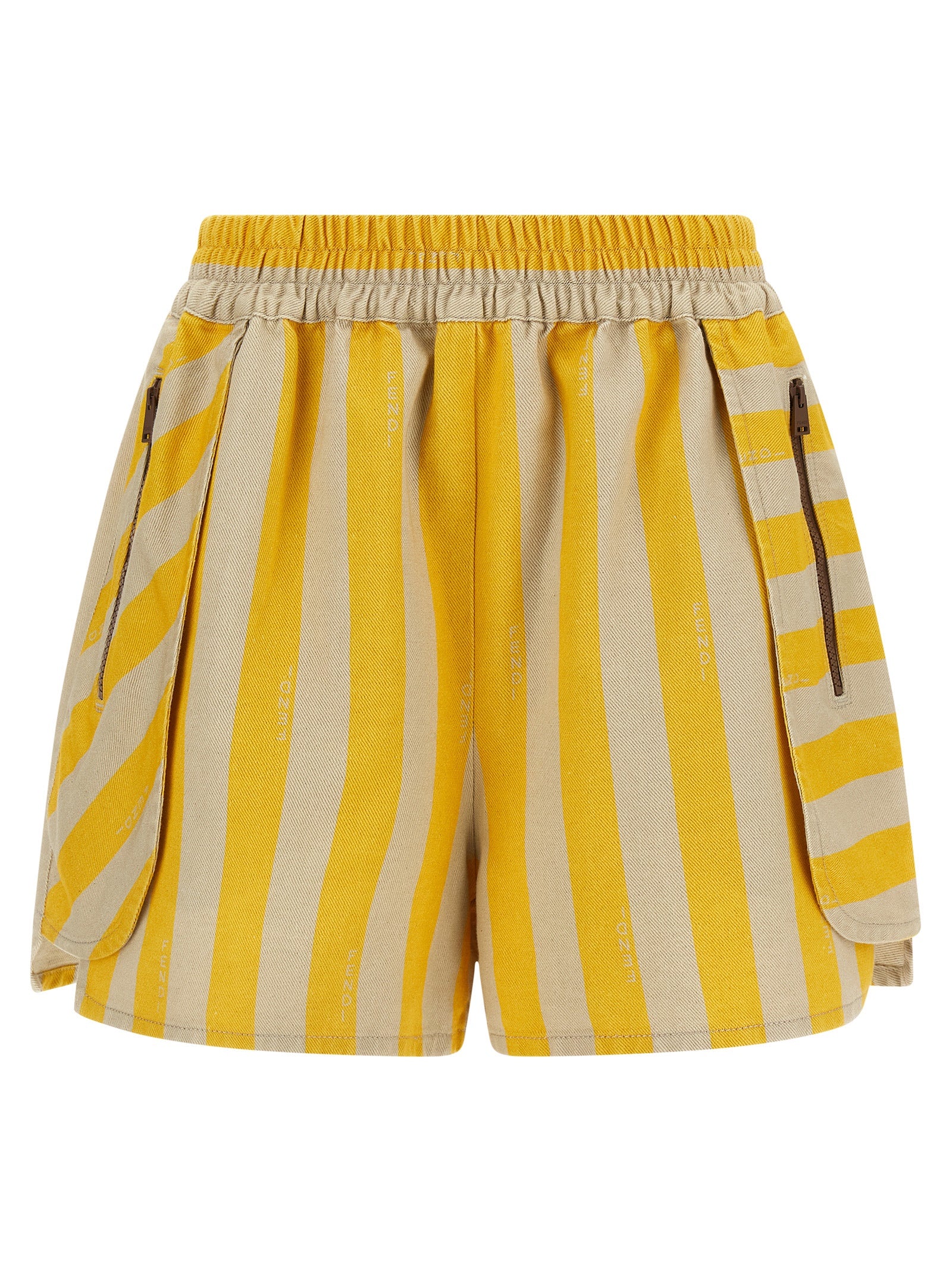 Fendi Women's Pequin Striped Shorts