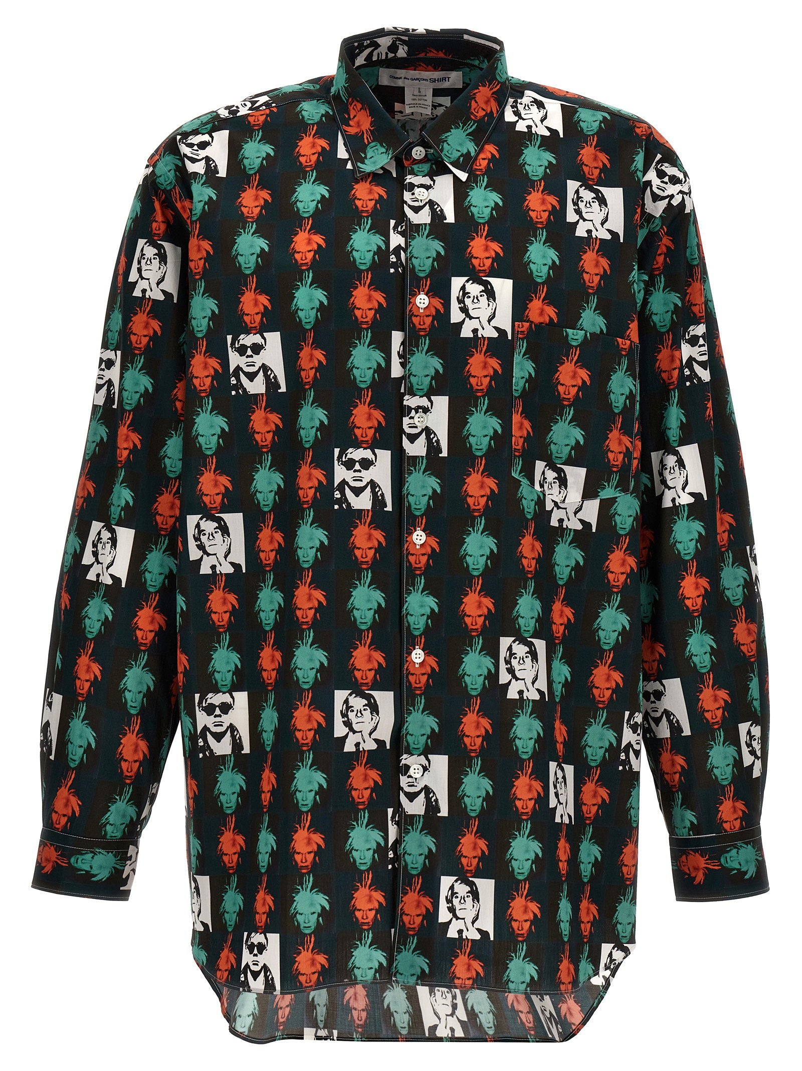 Comme Des Garcons Shirt Men's Andy Warhol Shirt