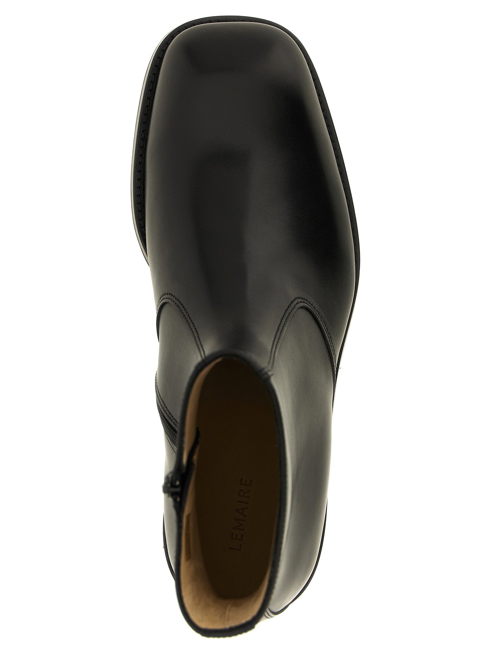 Lemaire Men's Zip Ankle Boots
