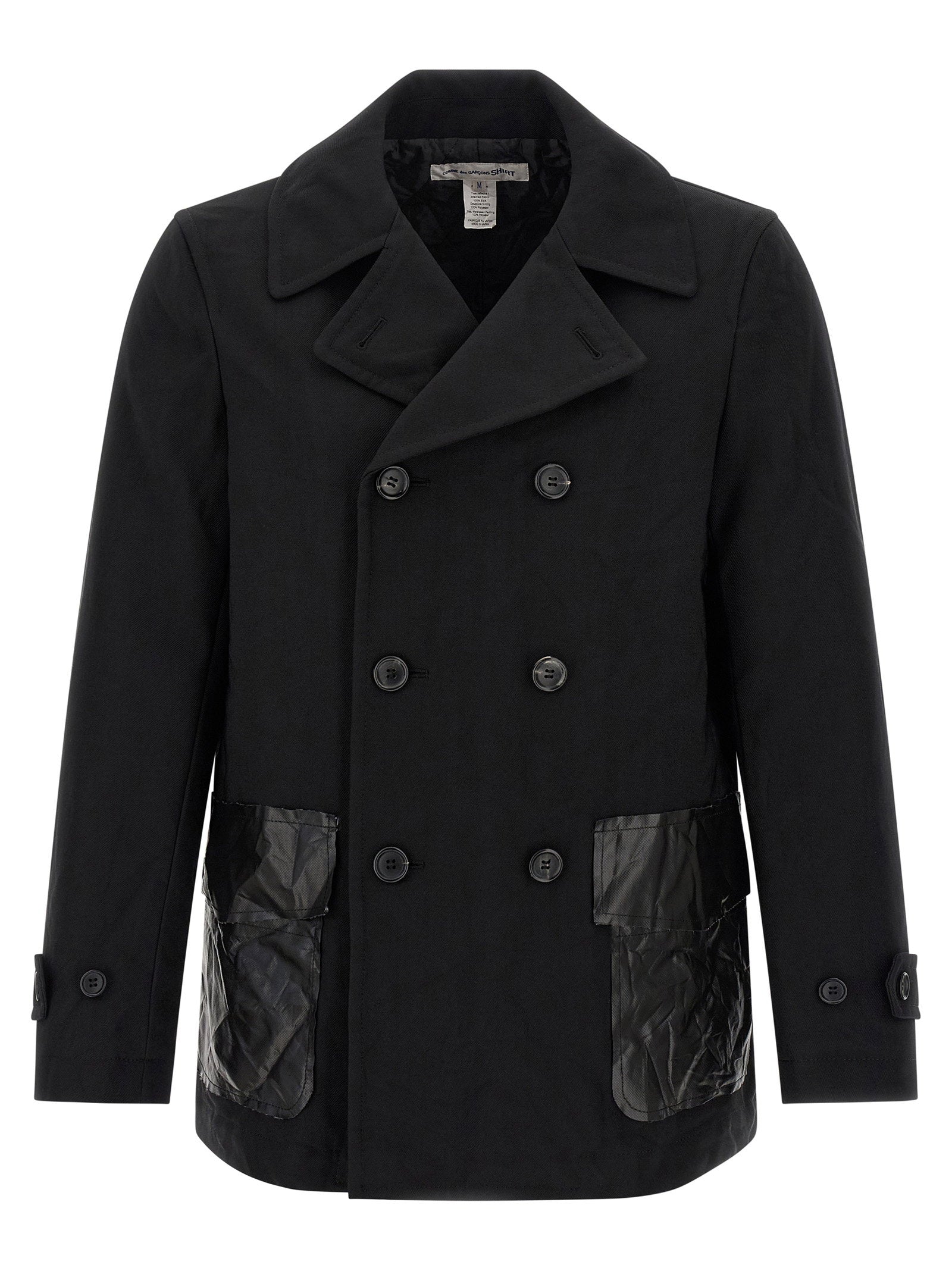 Comme Des Garcons Shirt Men's Double-Breasted Caban