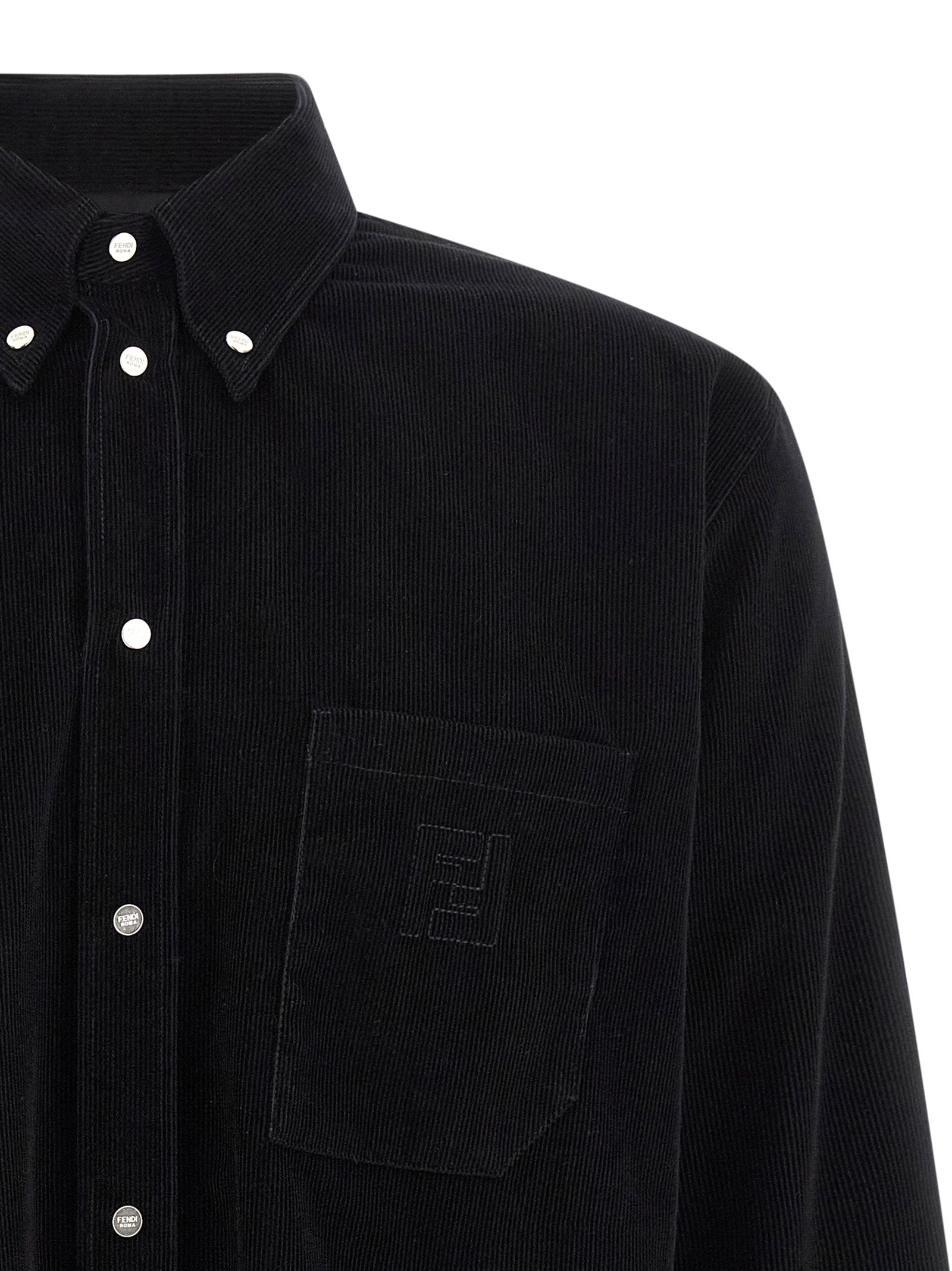 Fendi Men's Corduroy Shirt