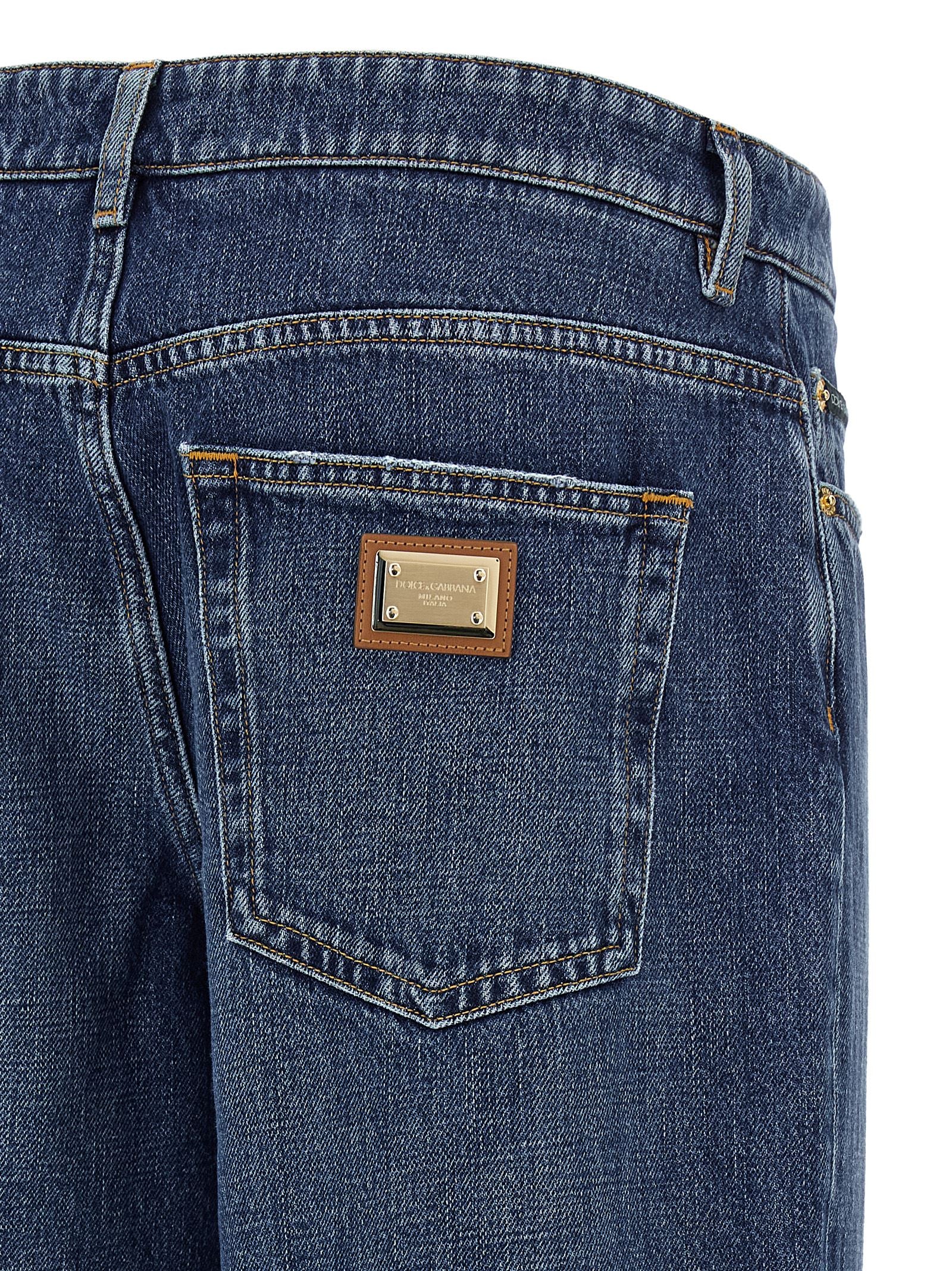 Dolce & Gabbana Women's Wide Leg Jeans