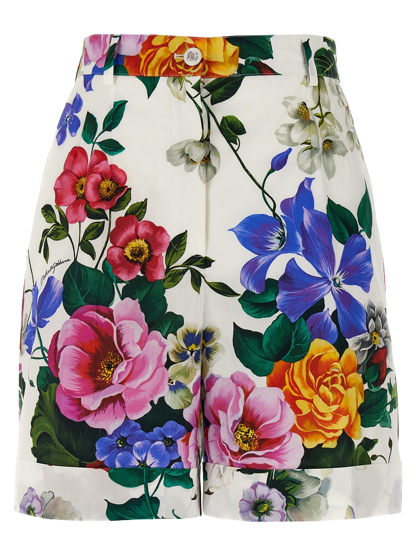 Dolce & Gabbana Women's Bouquet Bermuda Shorts