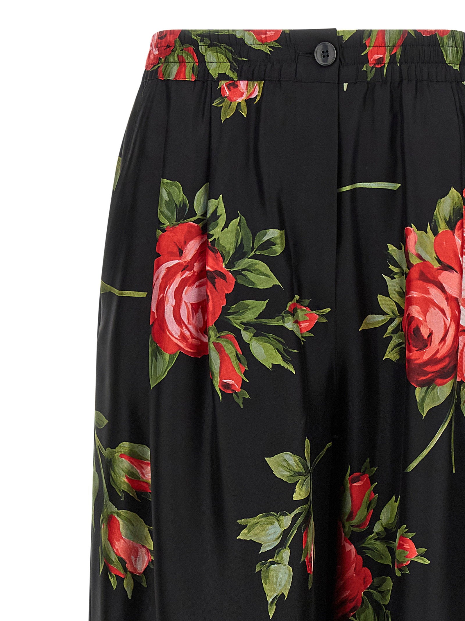Dolce & Gabbana Women's Bouquet Rose Pants