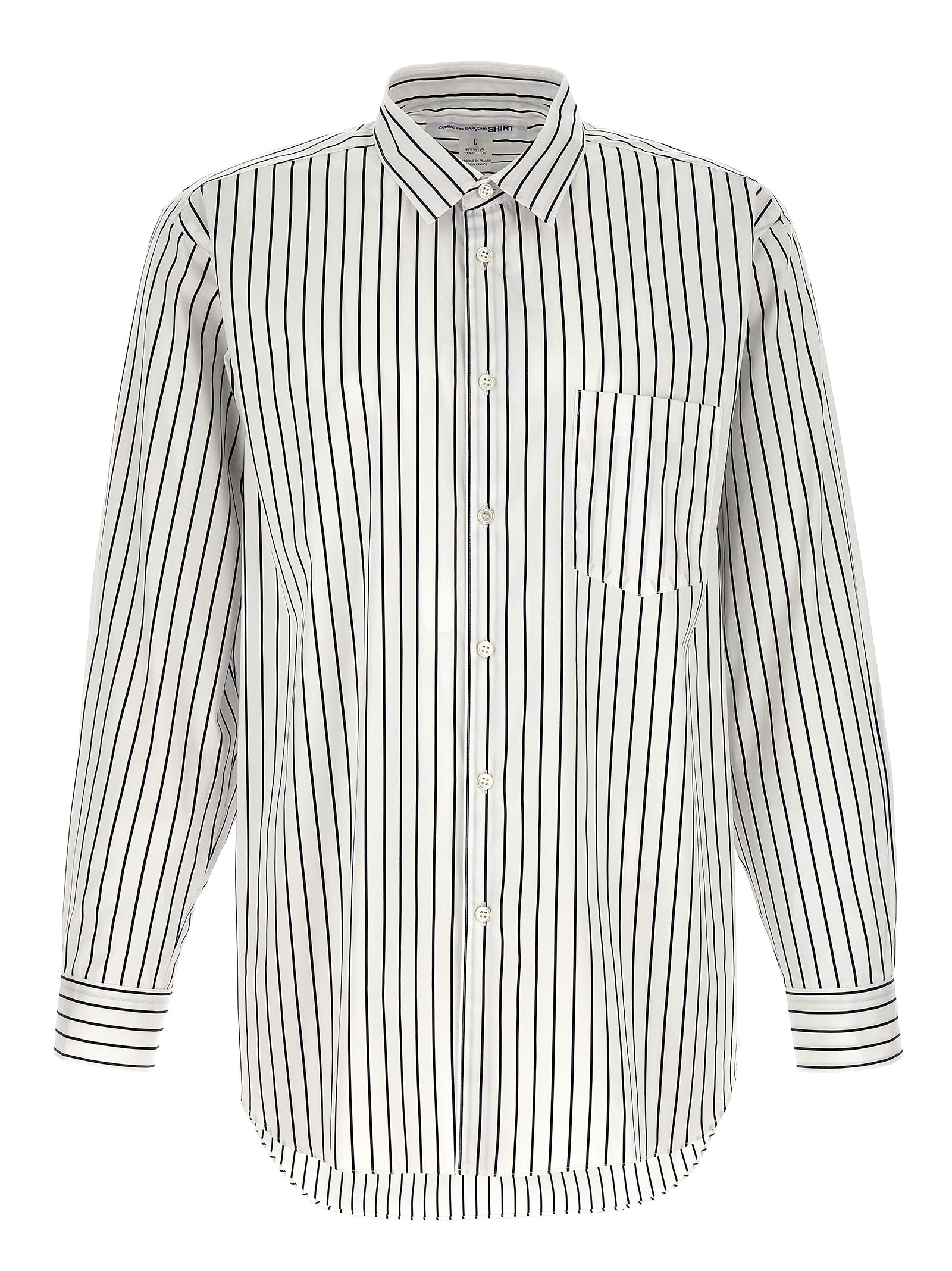 Comme Des Garcons Shirt Men's Striped Shirt