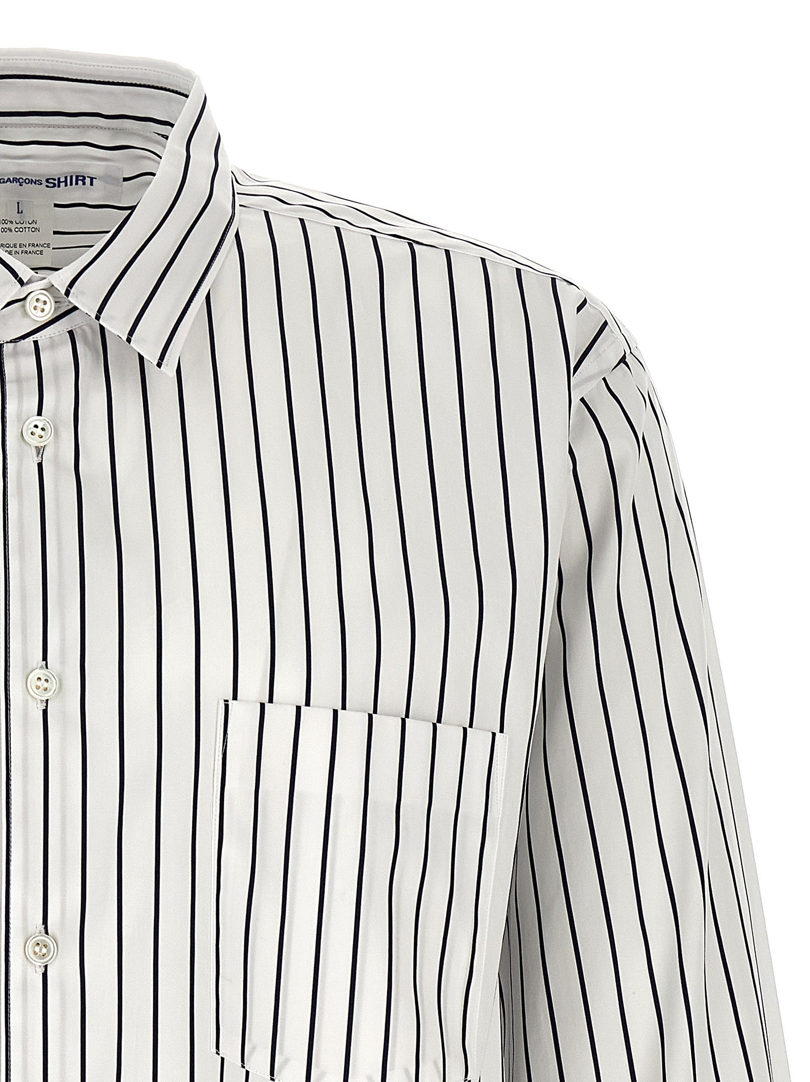 Comme Des Garcons Shirt Men's Striped Shirt