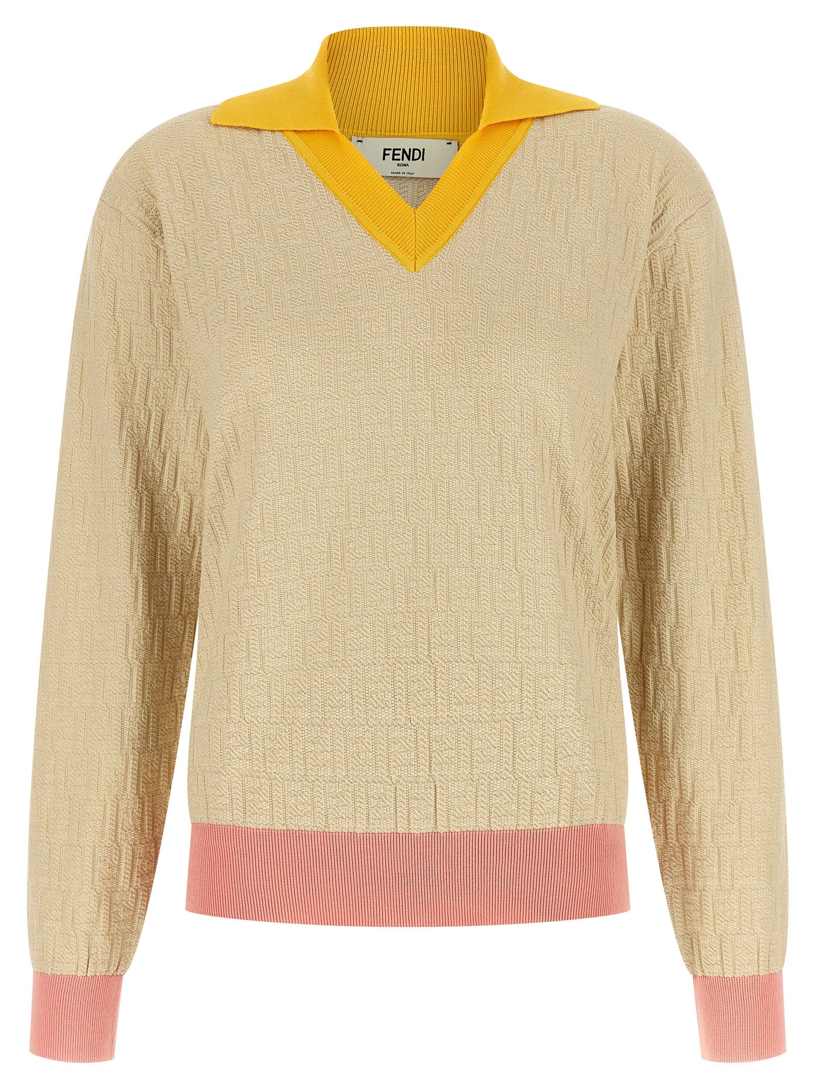 Fendi Women's Ff Jacquard Sweater