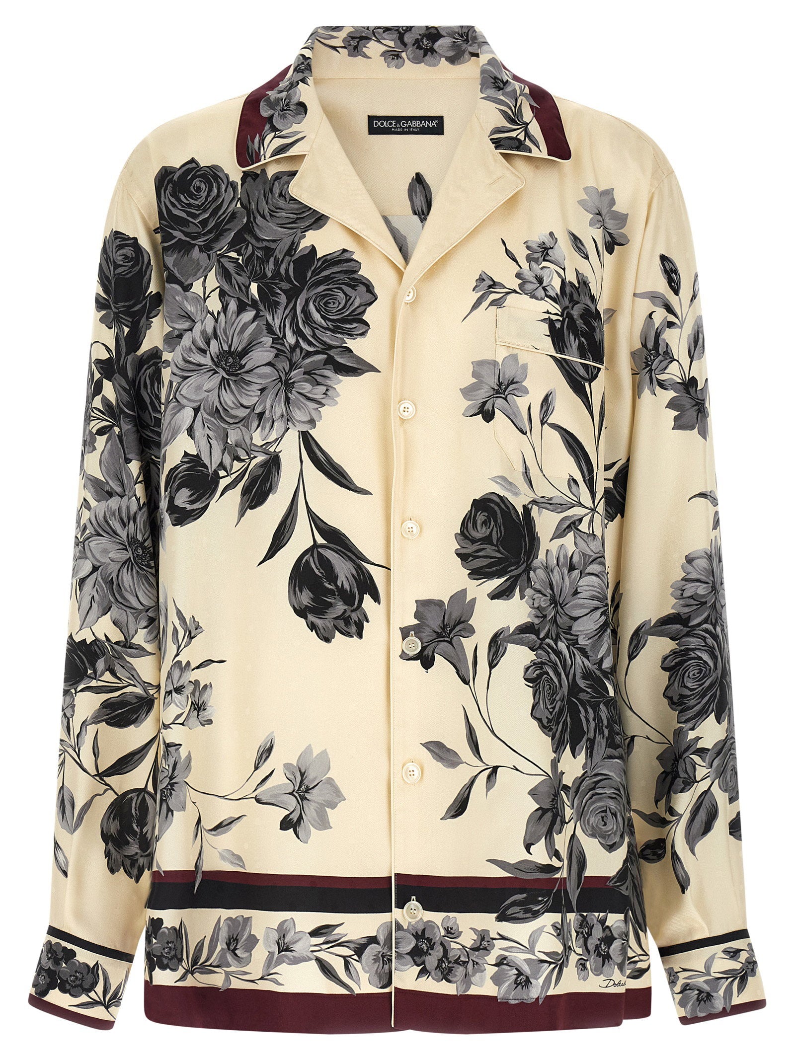 Dolce & Gabbana Men's Bouquet Fiori Shirt