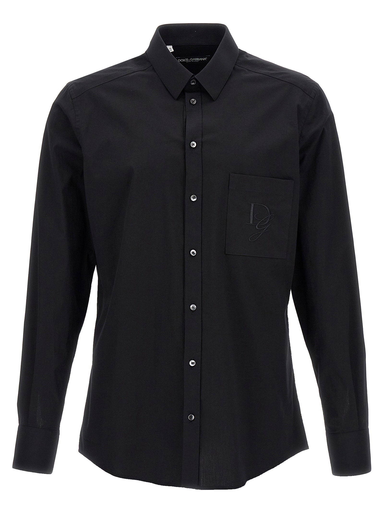 Dolce & Gabbana Men's Logo Embroidery Shirt