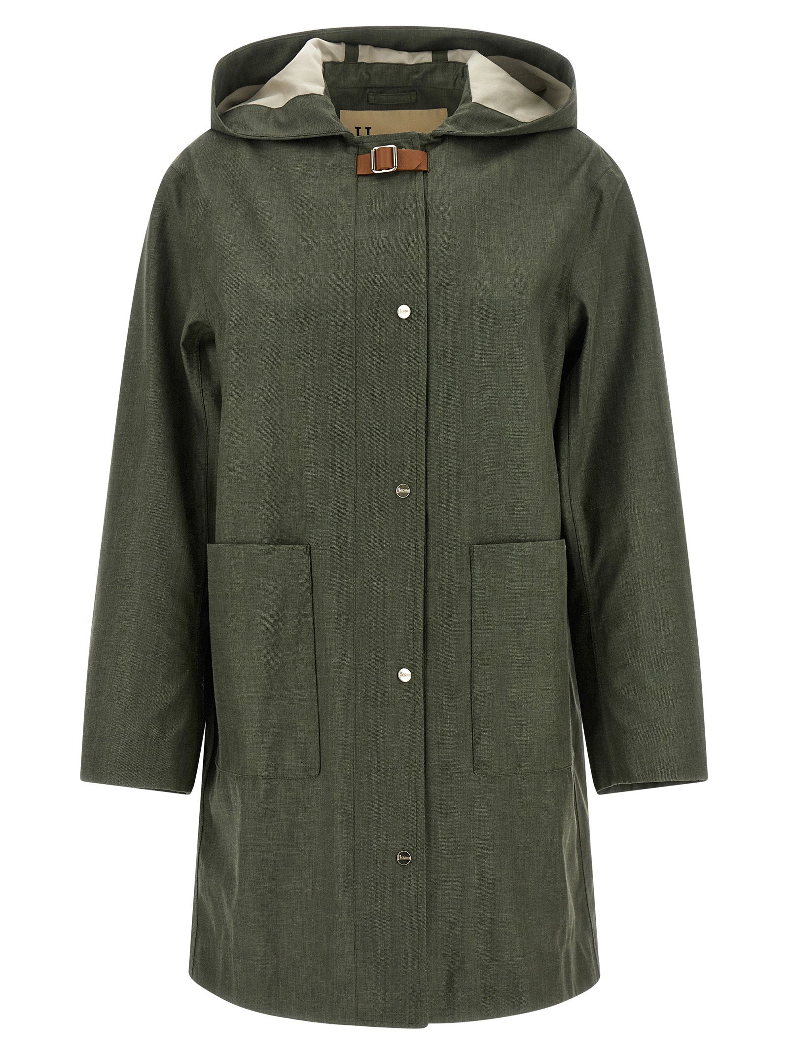 Herno Women's Linen Raincoat