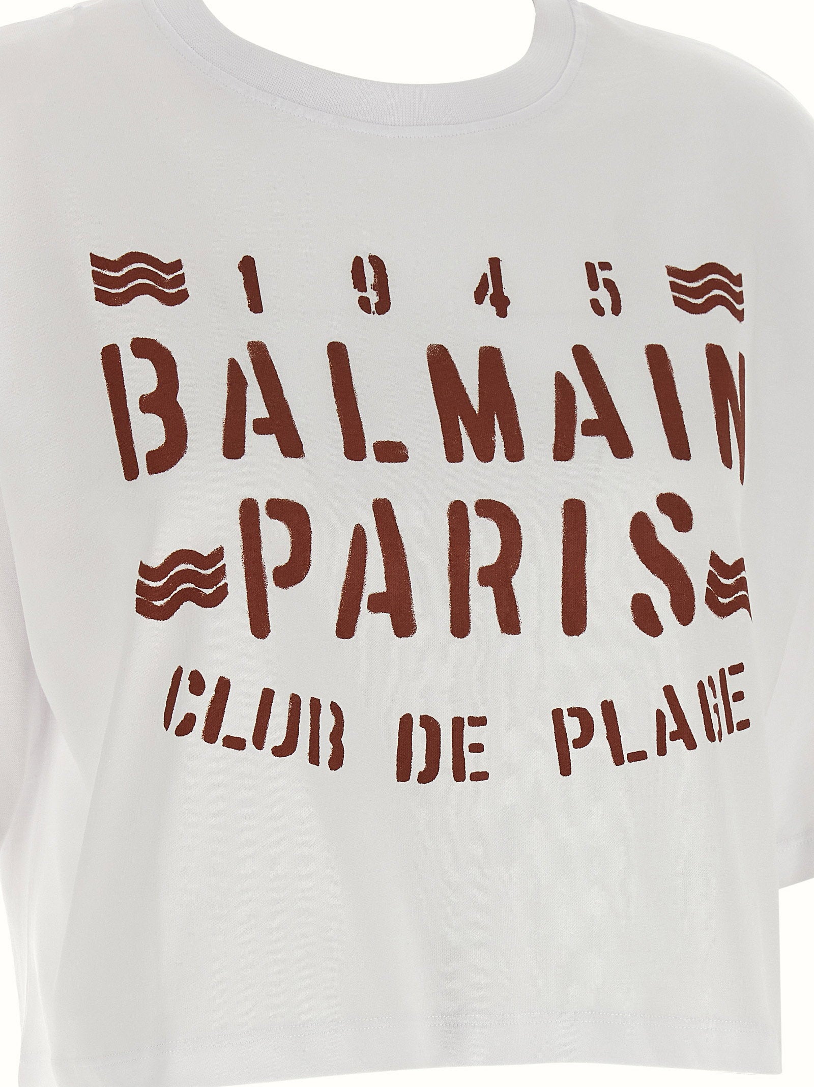 Balmain Women's Plage Print T-Shirt