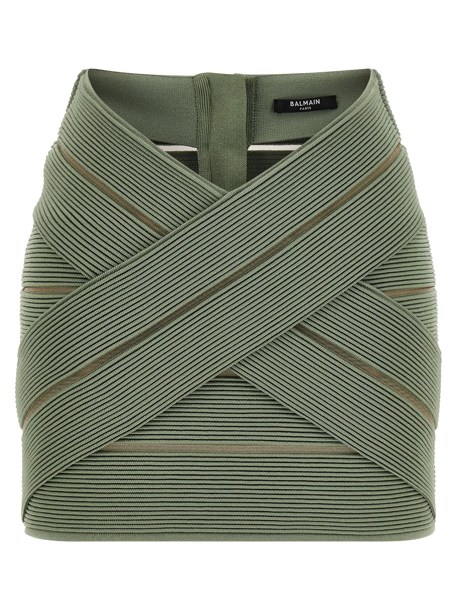 Balmain Women's V-Shaped Waist Skirt