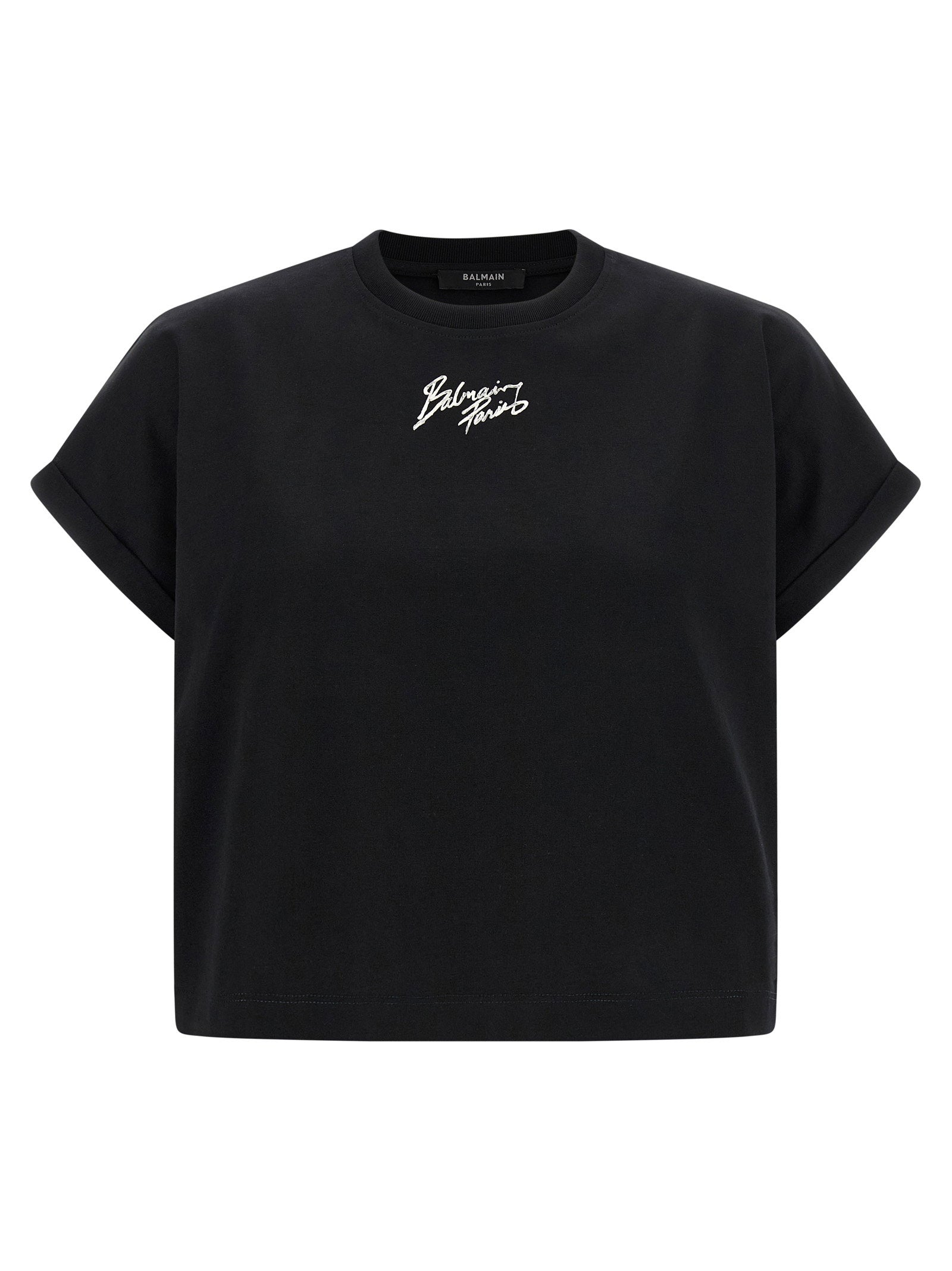Balmain Women's Cropped T-Shirt