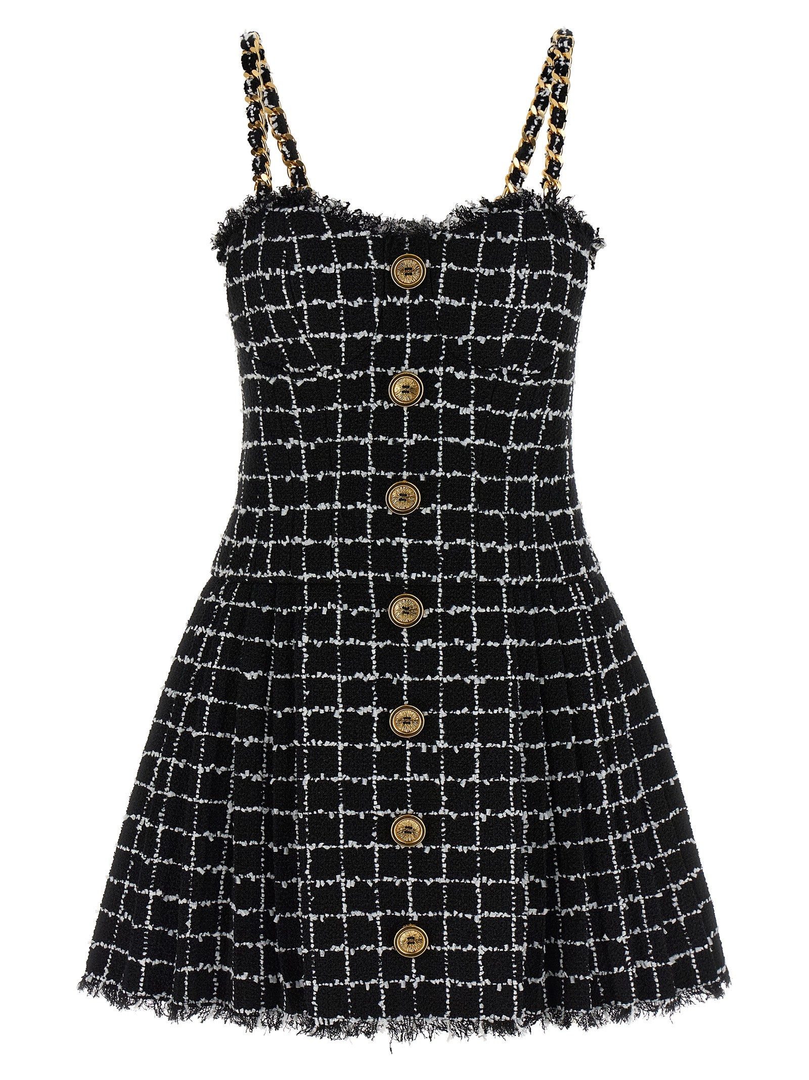 Balmain Women's Tweed Dress