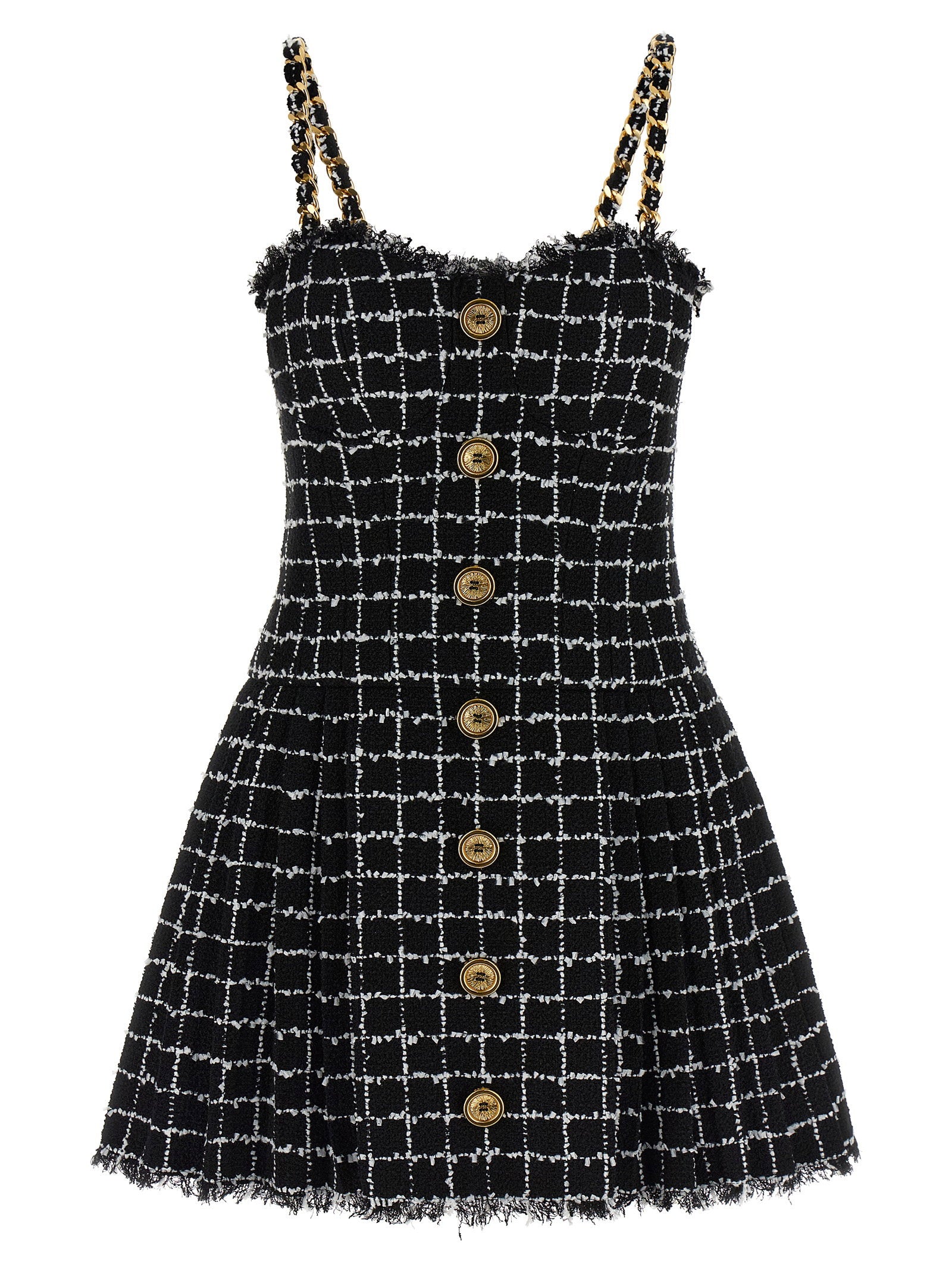 Balmain Women's Tweed Dress