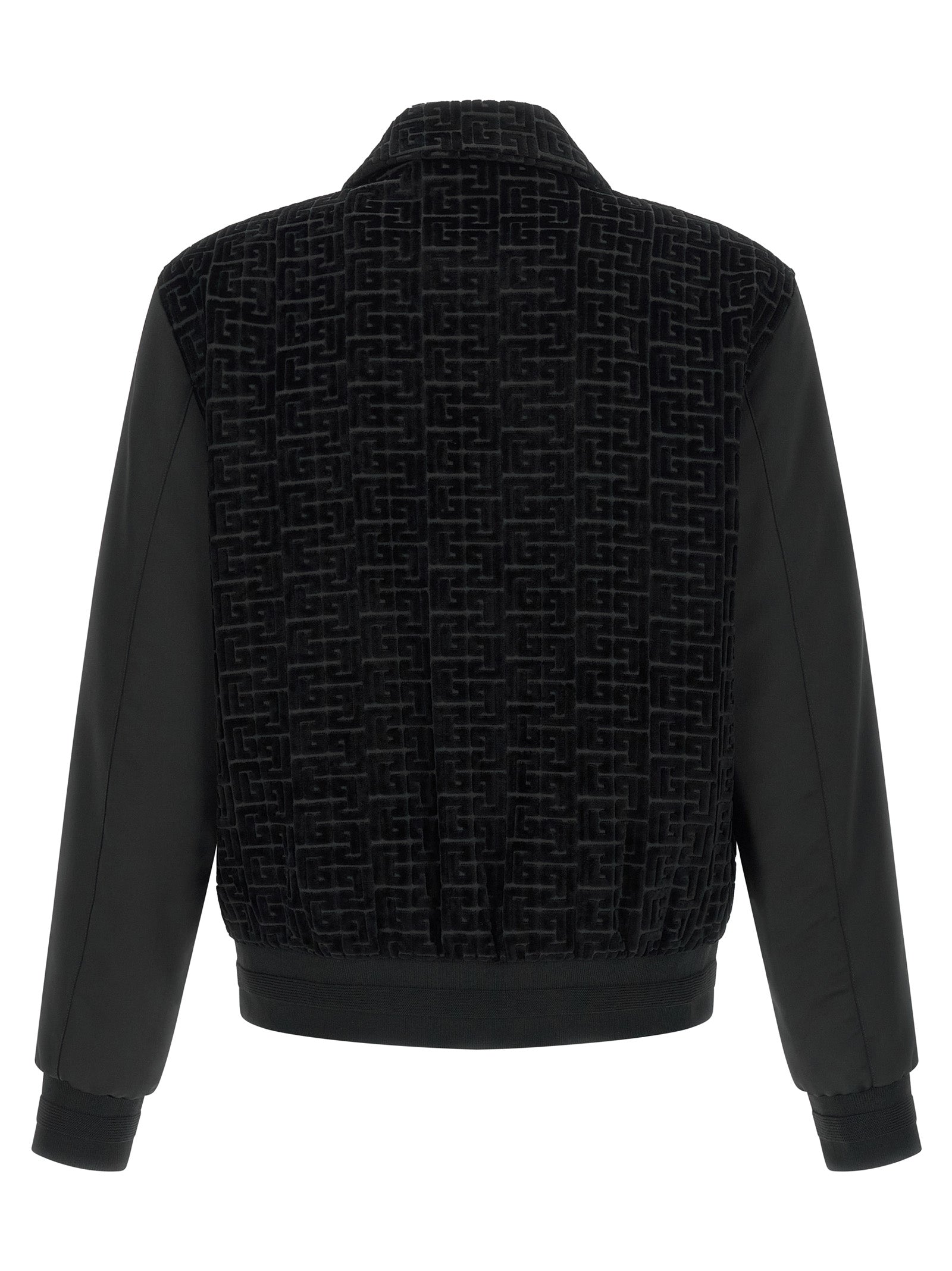 Balmain Men's Velvet Bomber Jacket