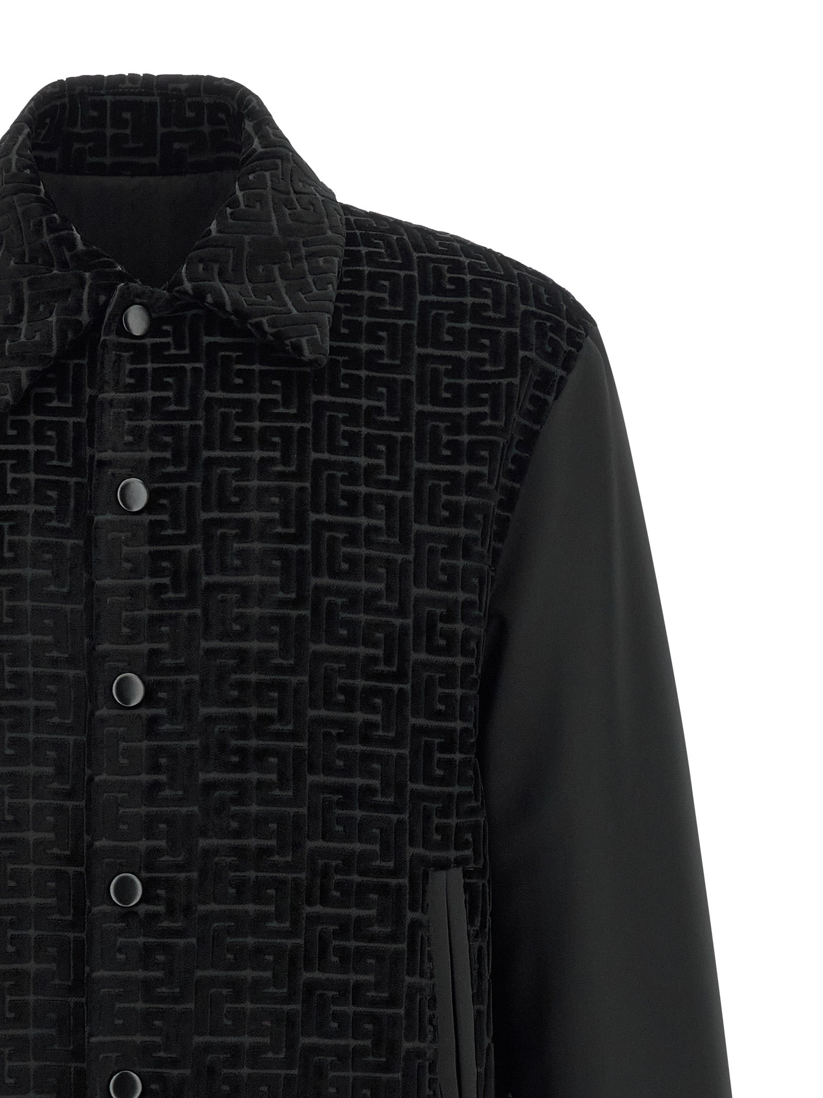 Balmain Men's Velvet Bomber Jacket