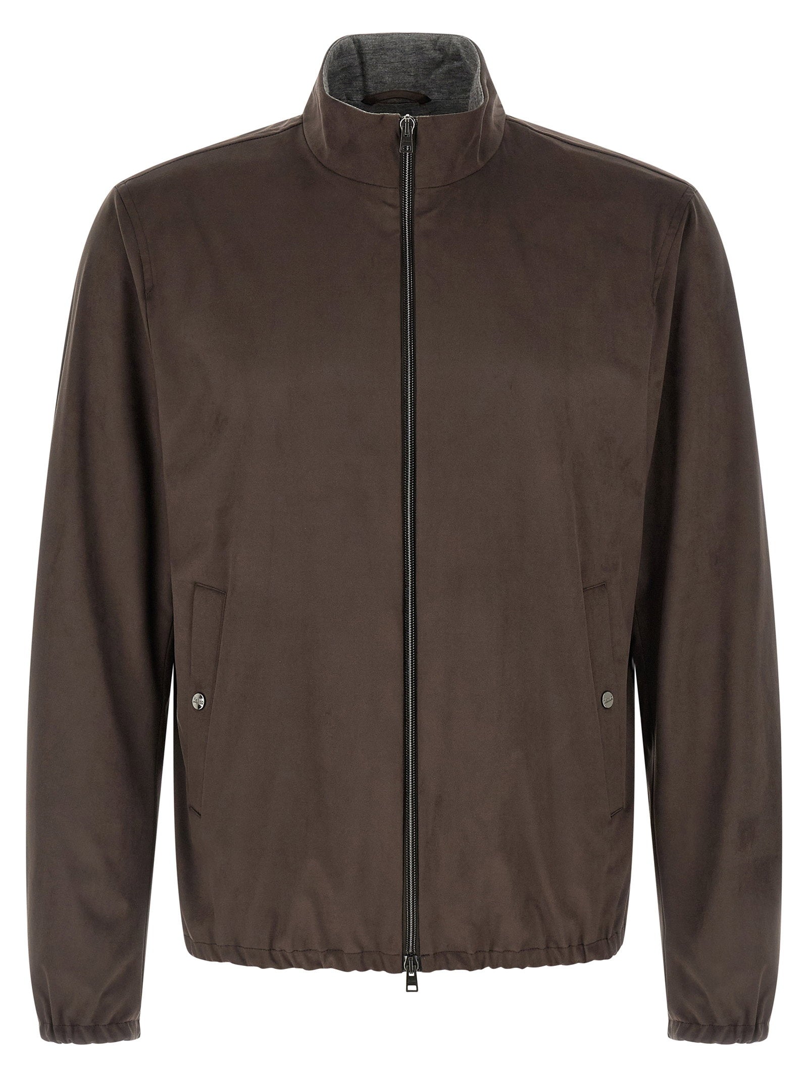 Herno Men's Suede Effect Jacket