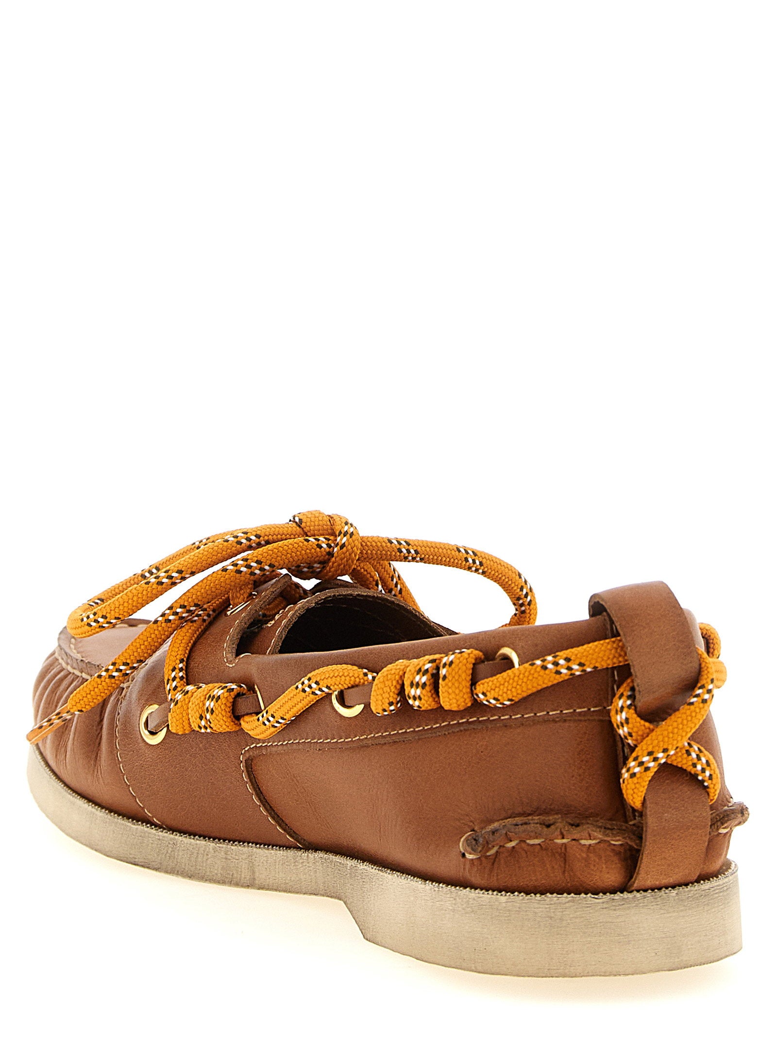 Golden Goose Men's Leather Boat Shoe
