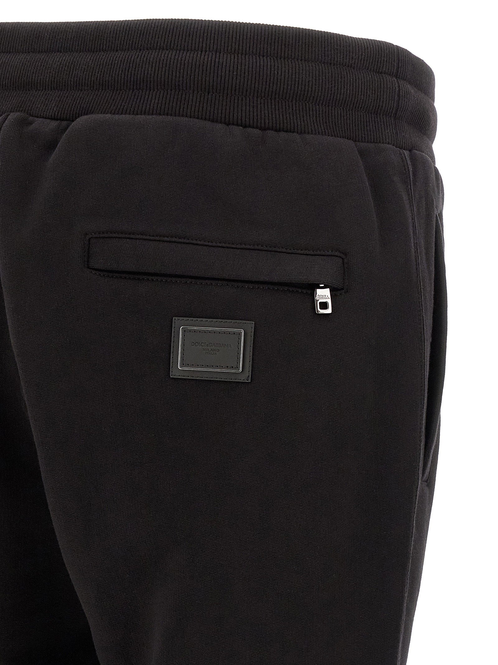 Dolce & Gabbana Men's Logo Plaque Joggers