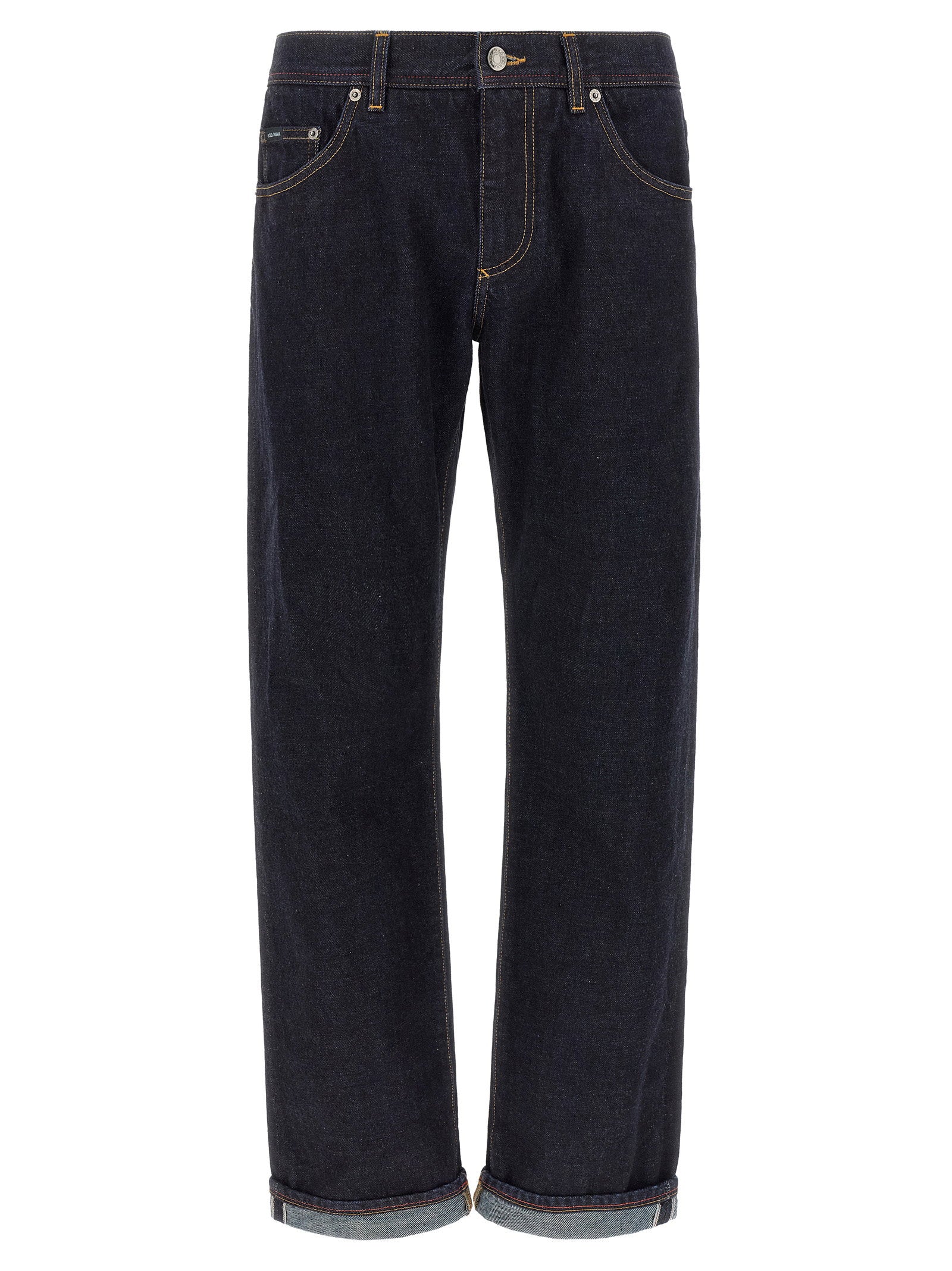 Dolce & Gabbana Men's Dg Embroidery Jeans