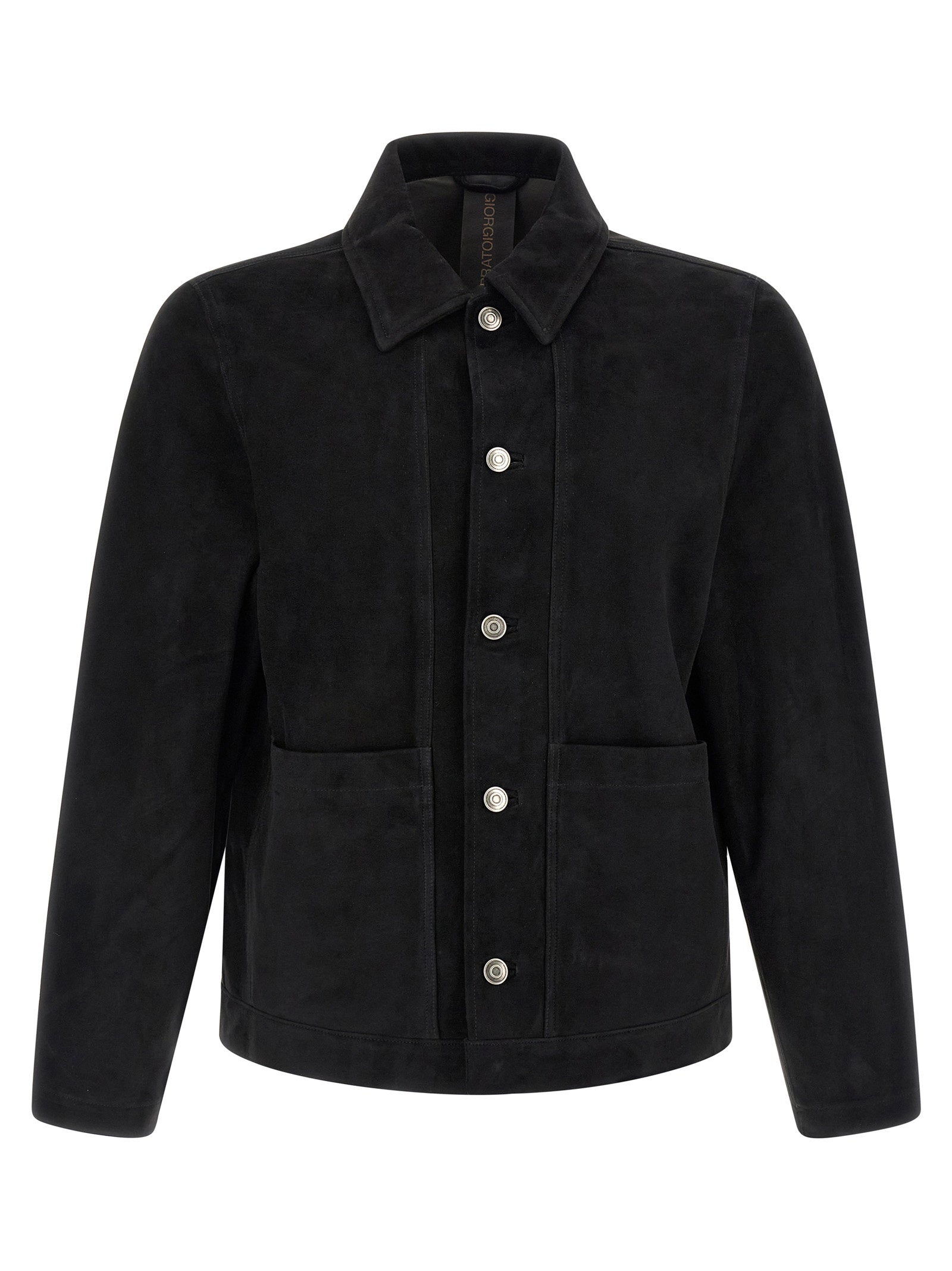 Giorgio Brato Men's Fiore Suede Jacket