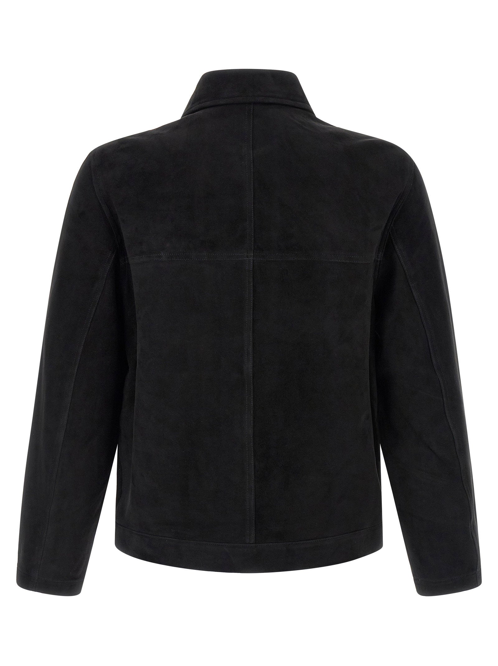 Giorgio Brato Men's Fiore Suede Jacket