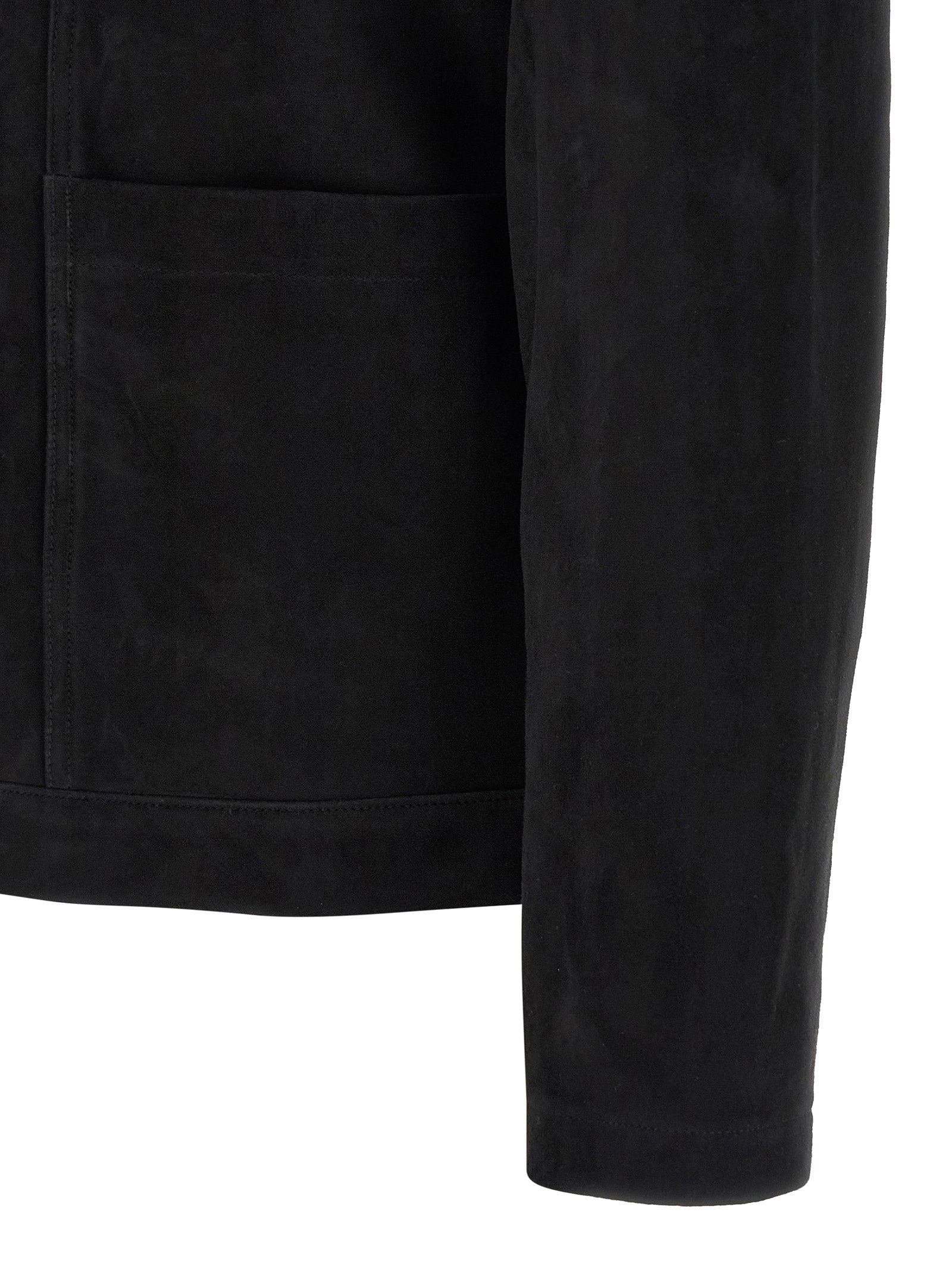 Giorgio Brato Men's Fiore Suede Jacket