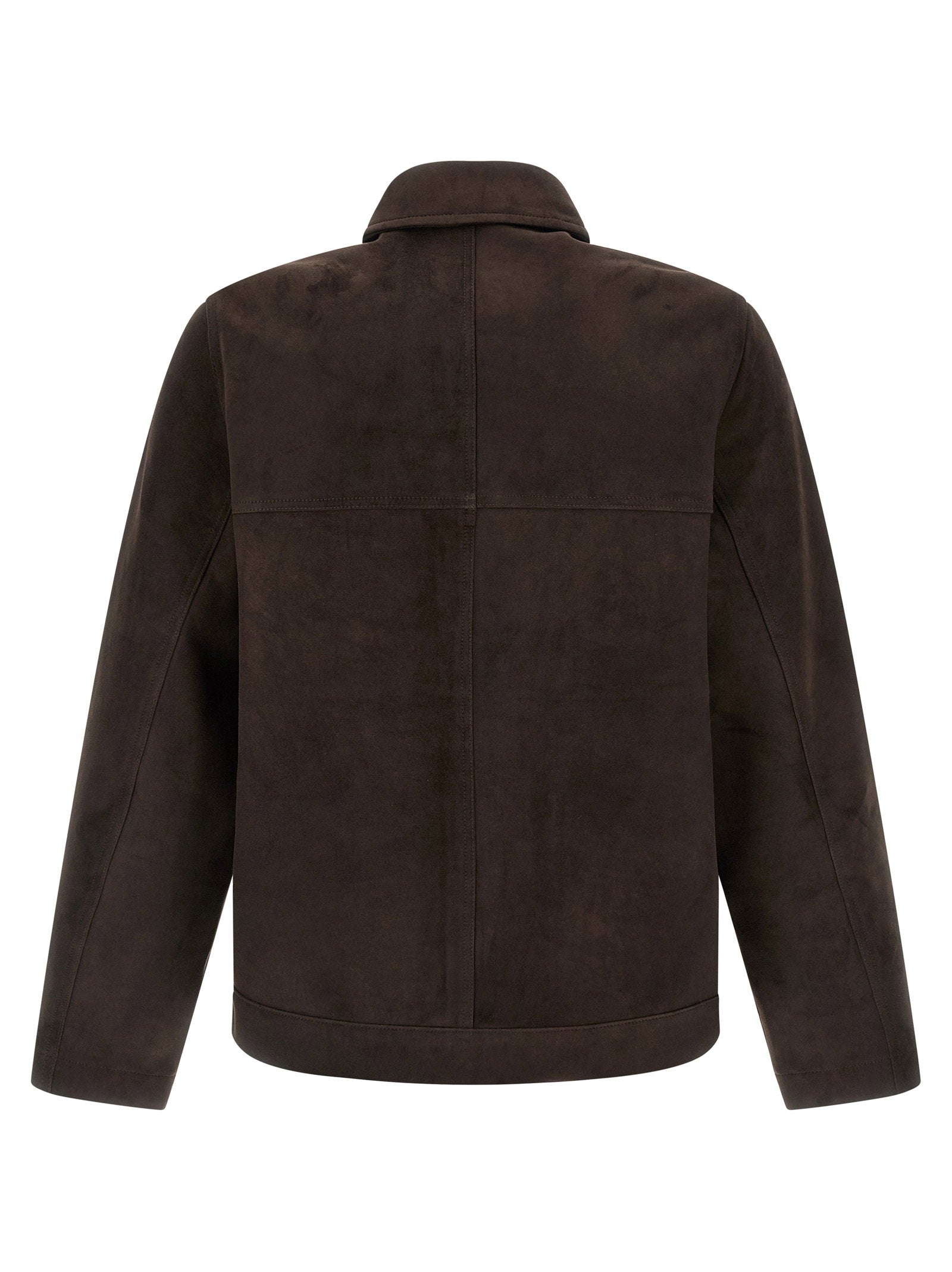 Giorgio Brato Men's Fiore Suede Jacket