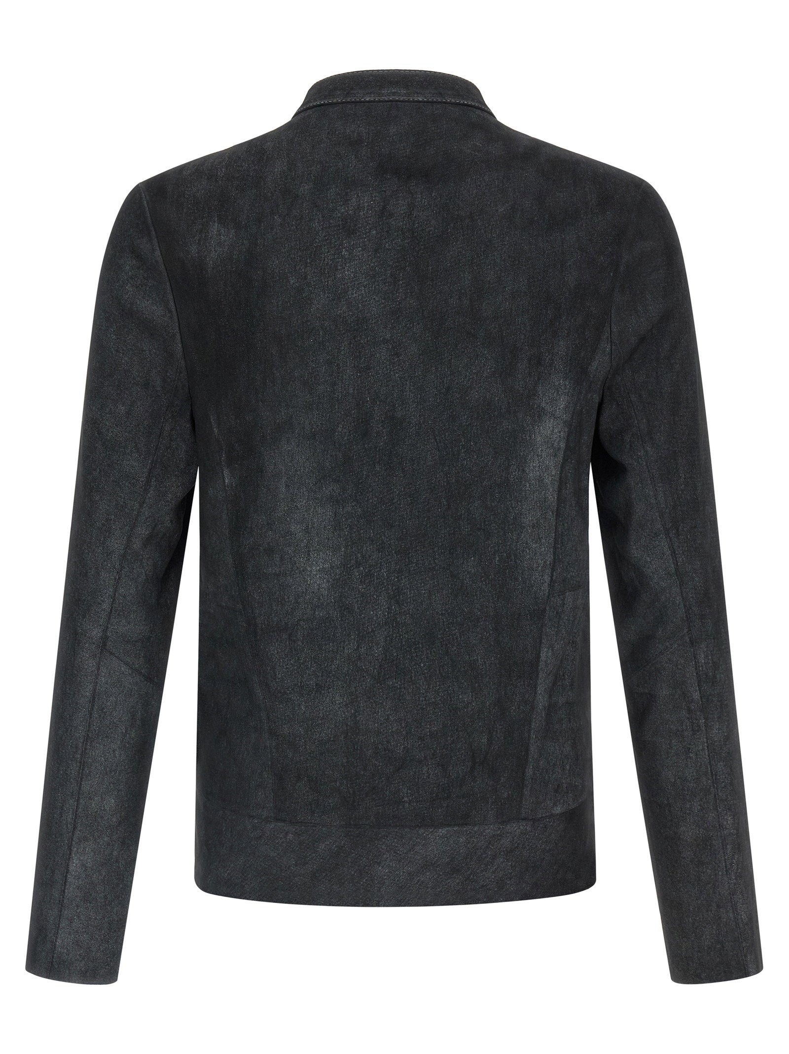 Giorgio Brato Men's Stretch Biker Jacket
