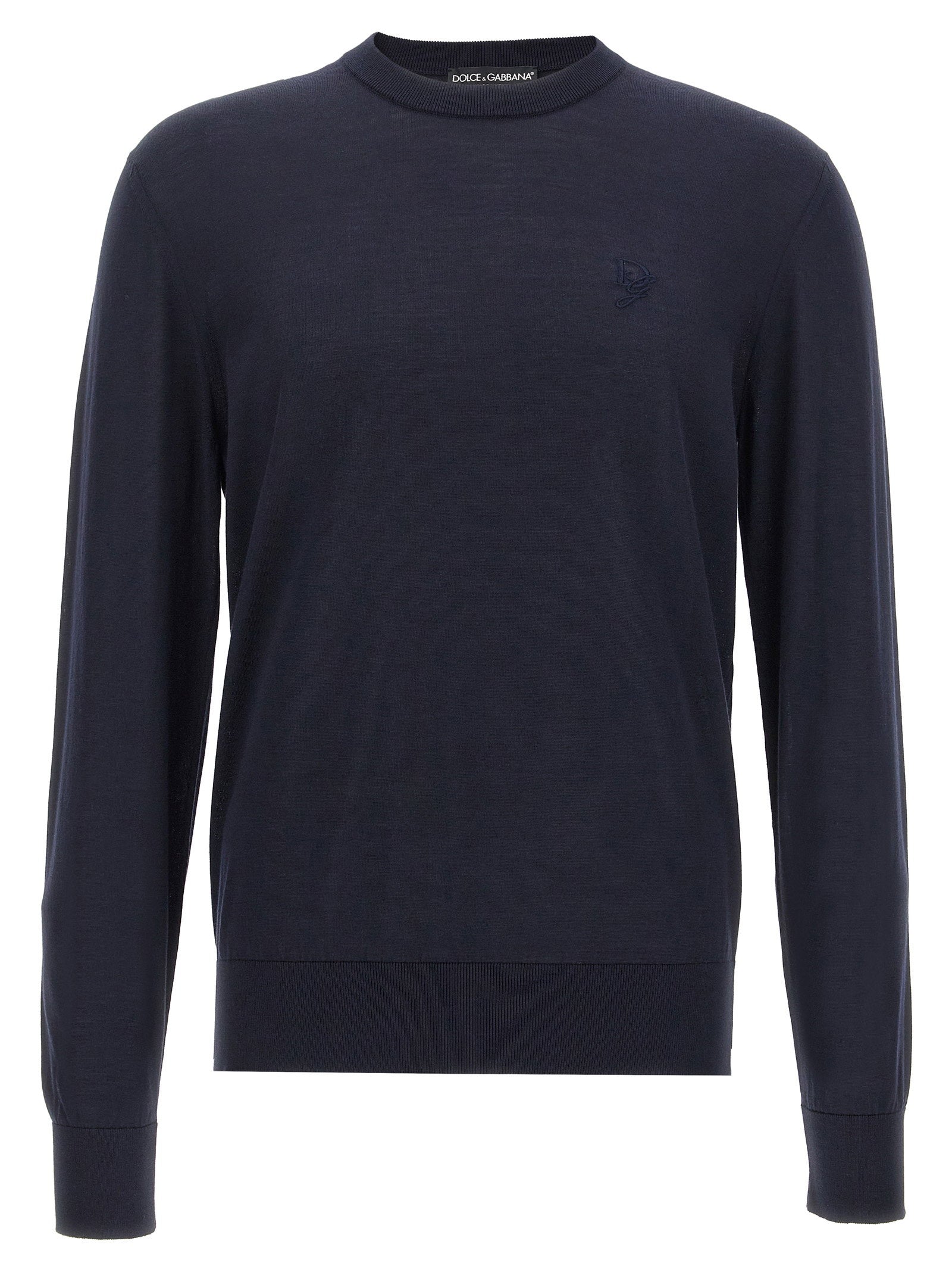 Dolce & Gabbana Men's Logo Embroidery Sweater