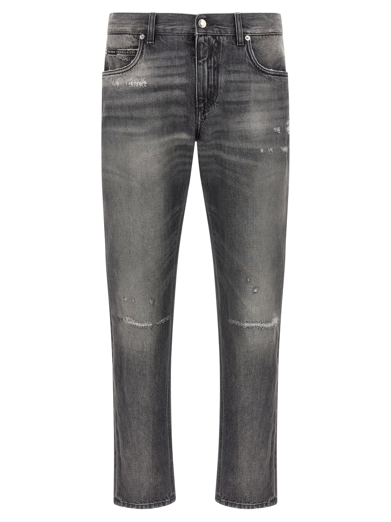 Dolce & Gabbana Men's Distressed Jeans