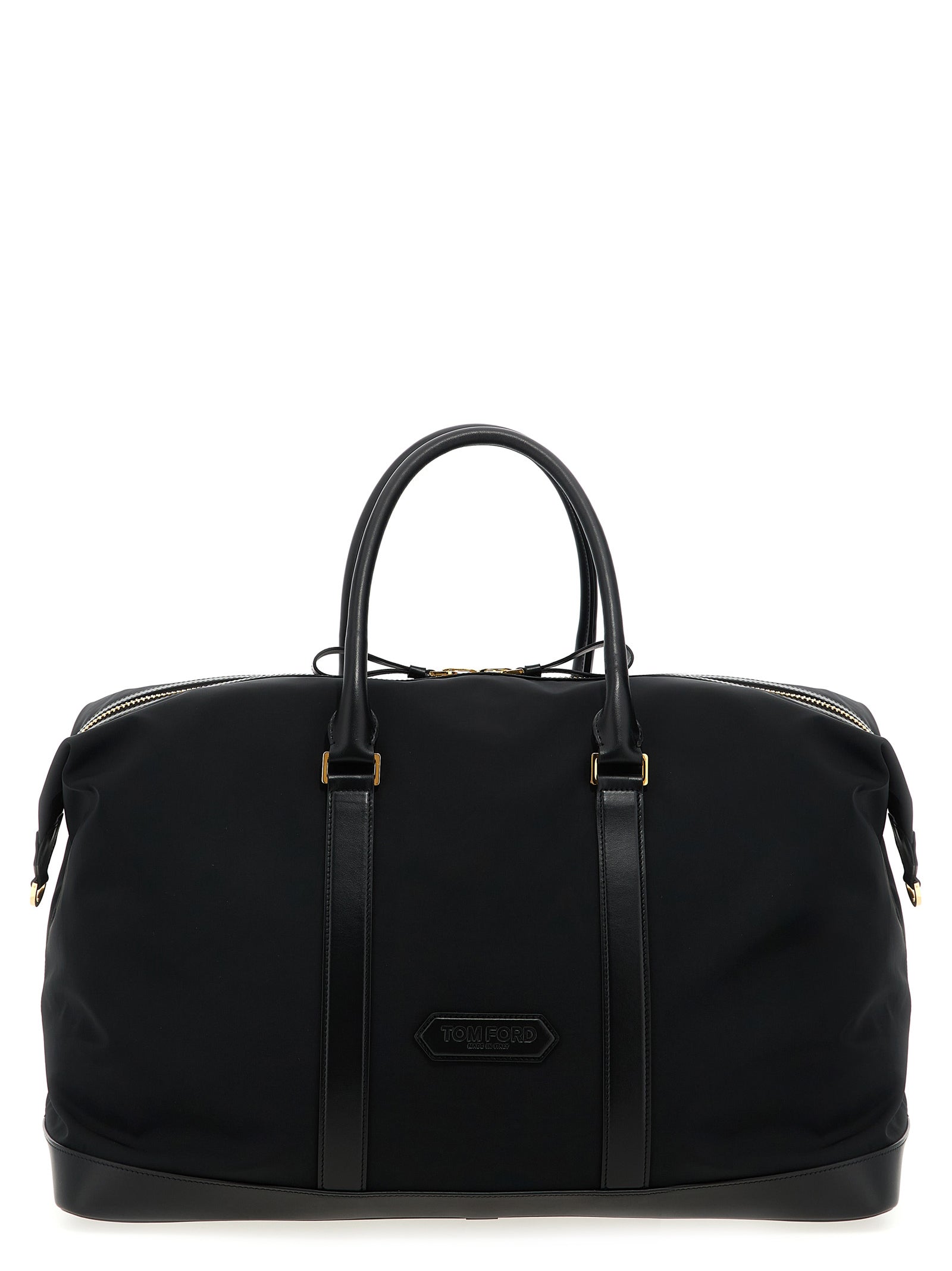 Tom Ford Men's Leather Details Travel Bag