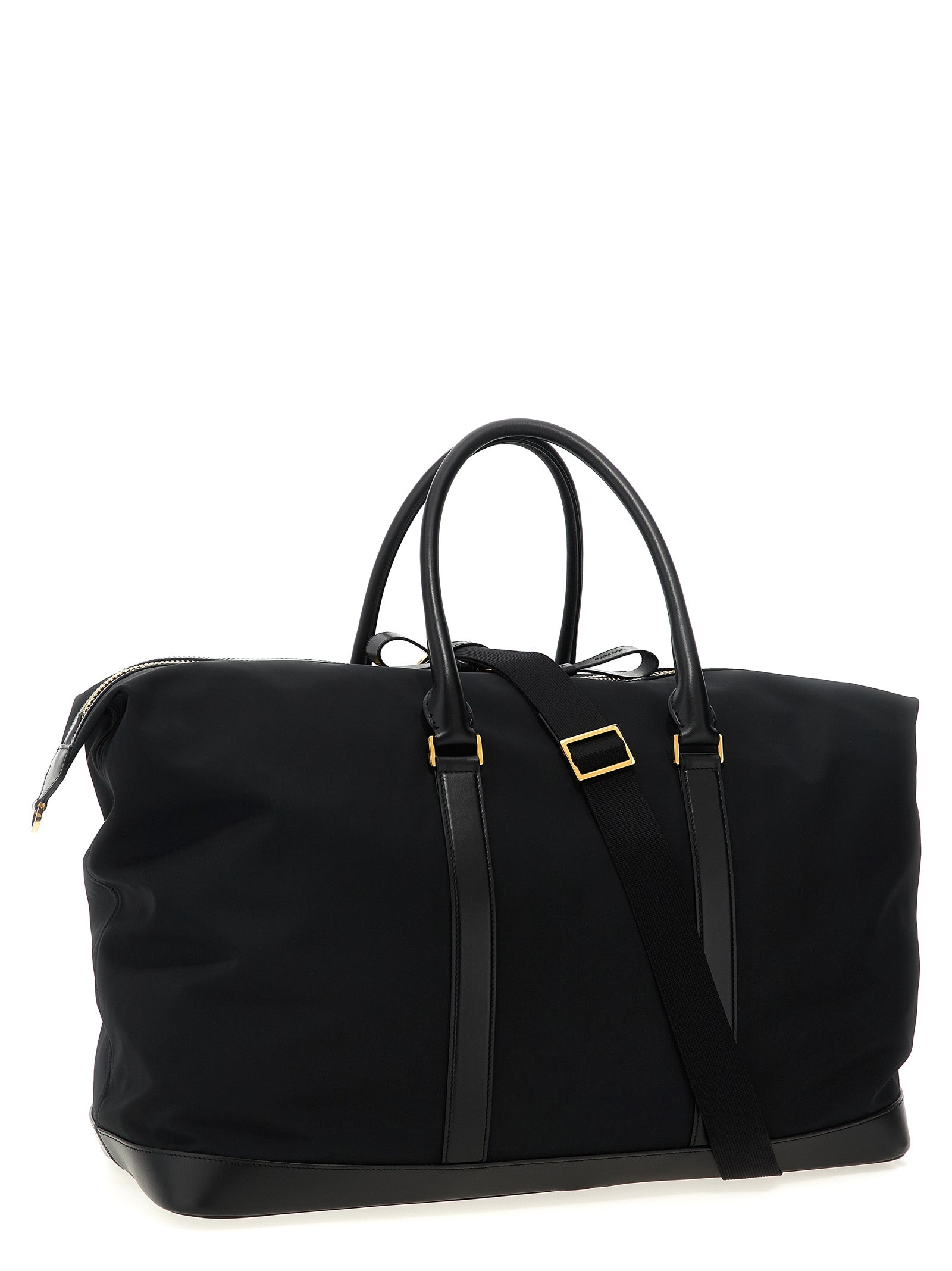Tom Ford Men's Leather Details Travel Bag