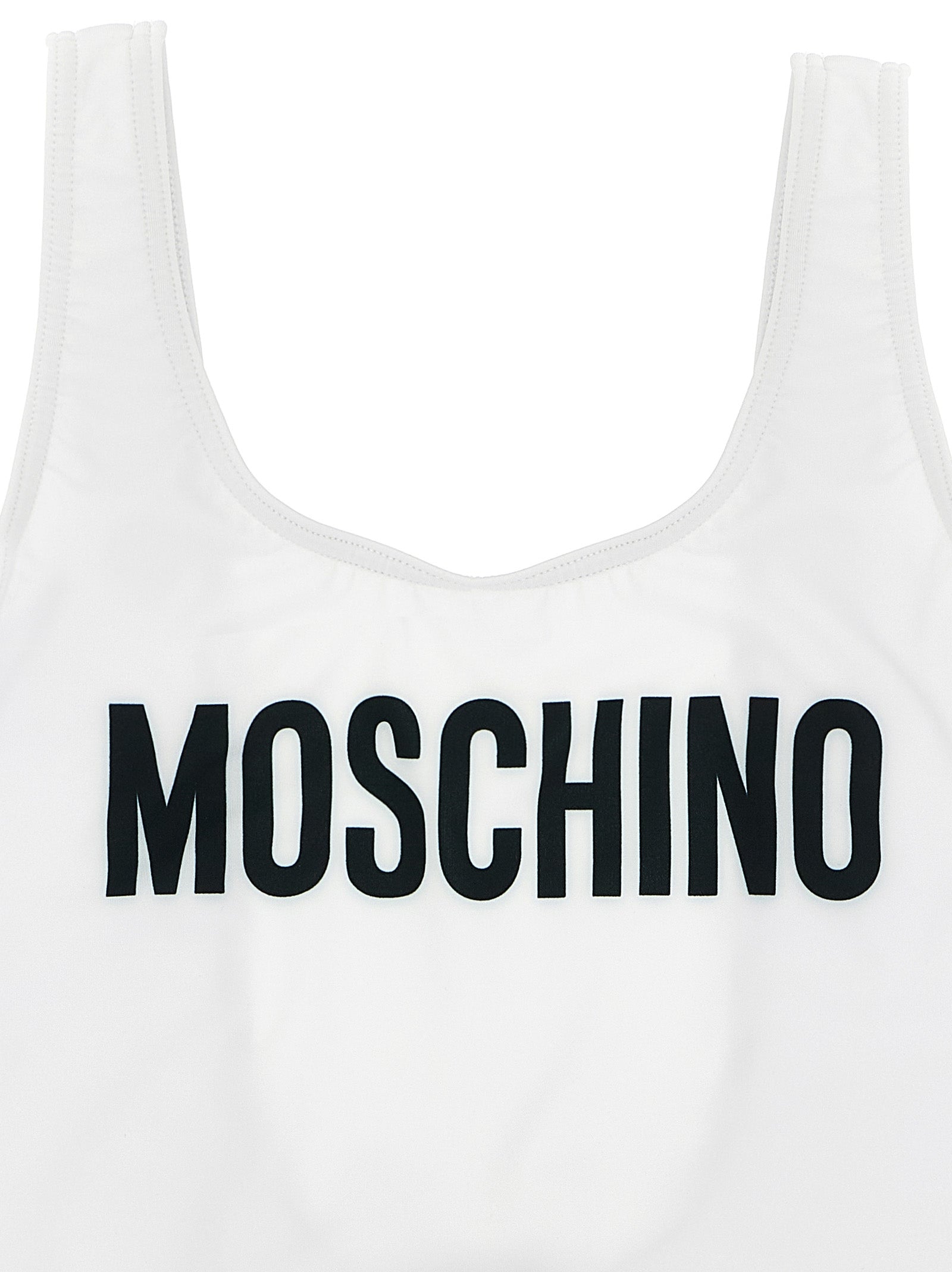 Moschino Kid Teen Girl's Logo Lettering One-Piece Swimsuit