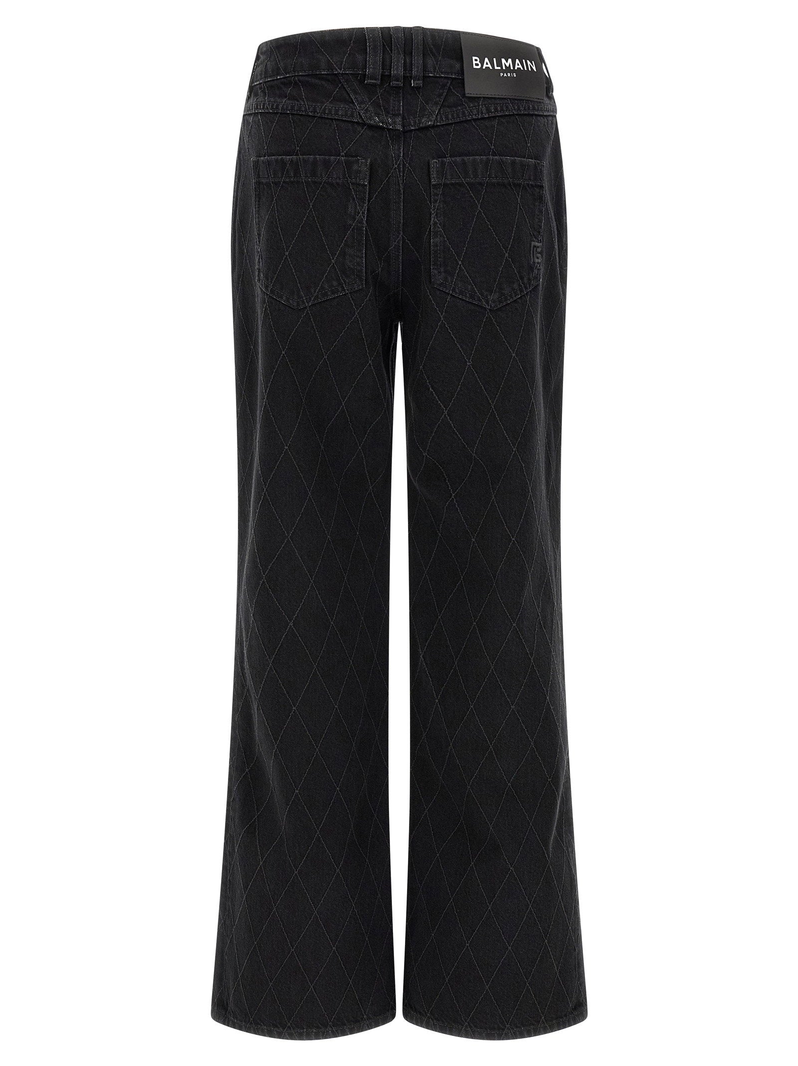 Balmain Women's Diamond-Shaped Jeans