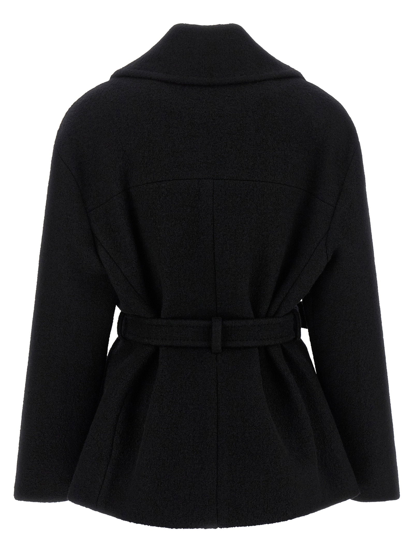 Balmain Women's Anthem Belted Caban