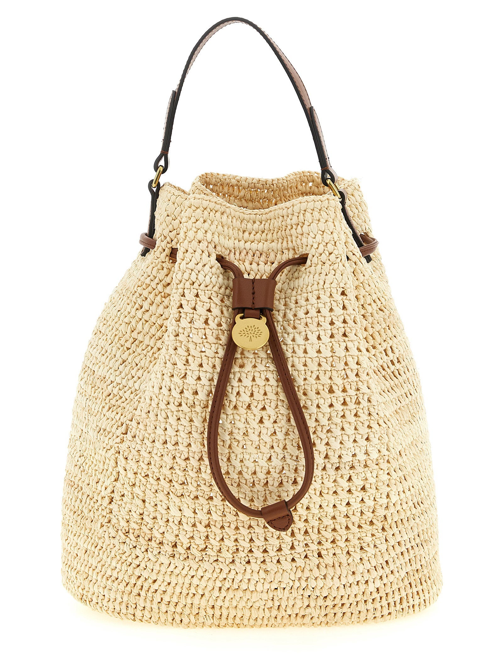 Mulberry Women's Crochet Bucket Bag