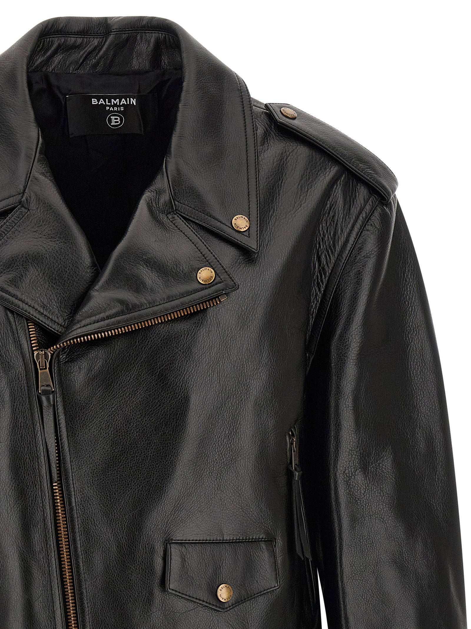 Balmain Men's Biker Jacket